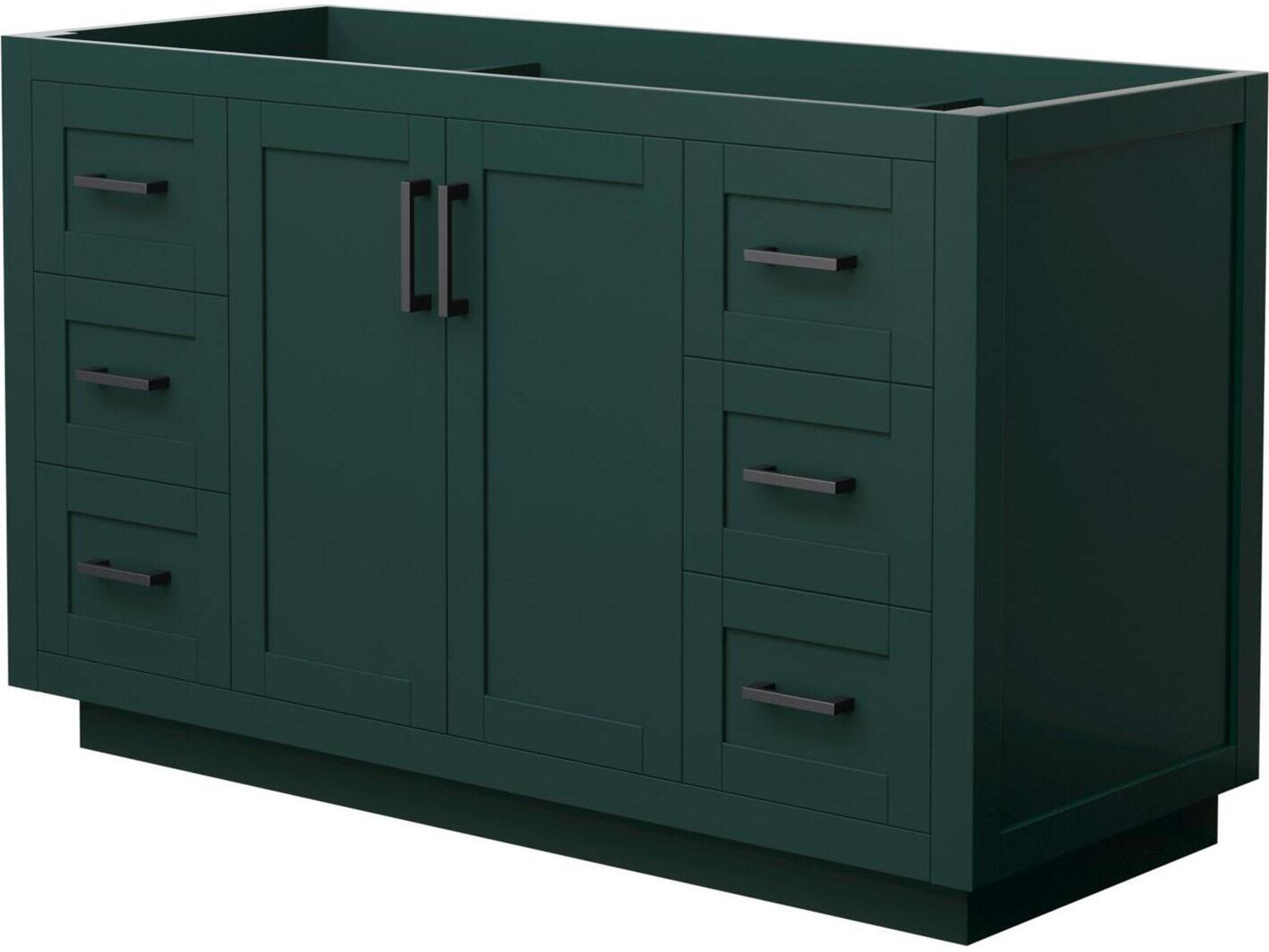 Wyndham Collection Miranda 53" Green Vanity