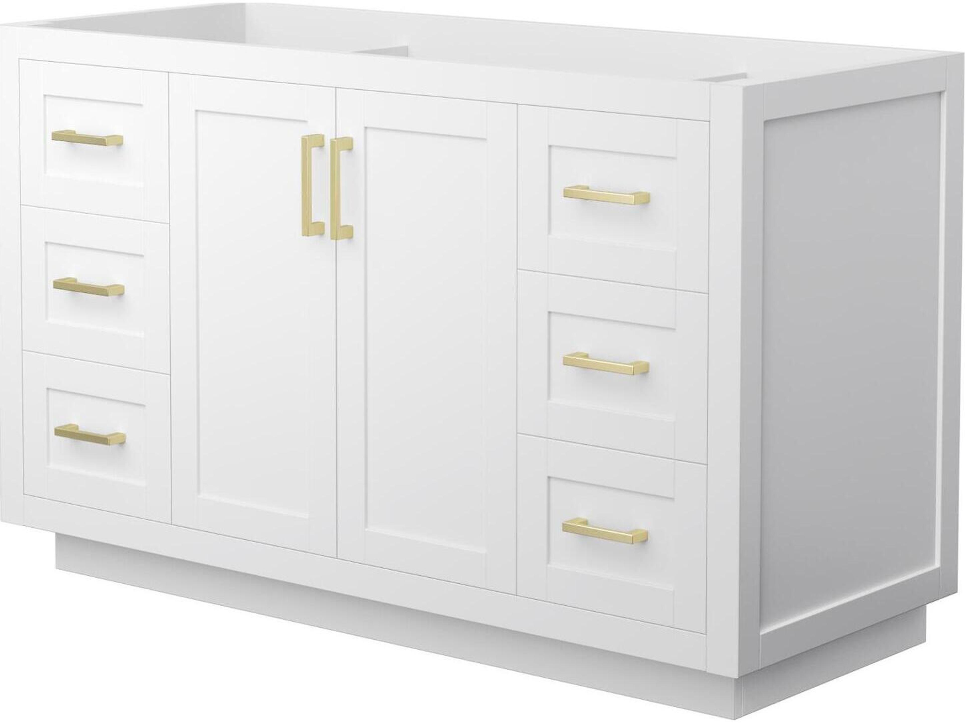 Wyndham Collection Miranda 53" White Vanity