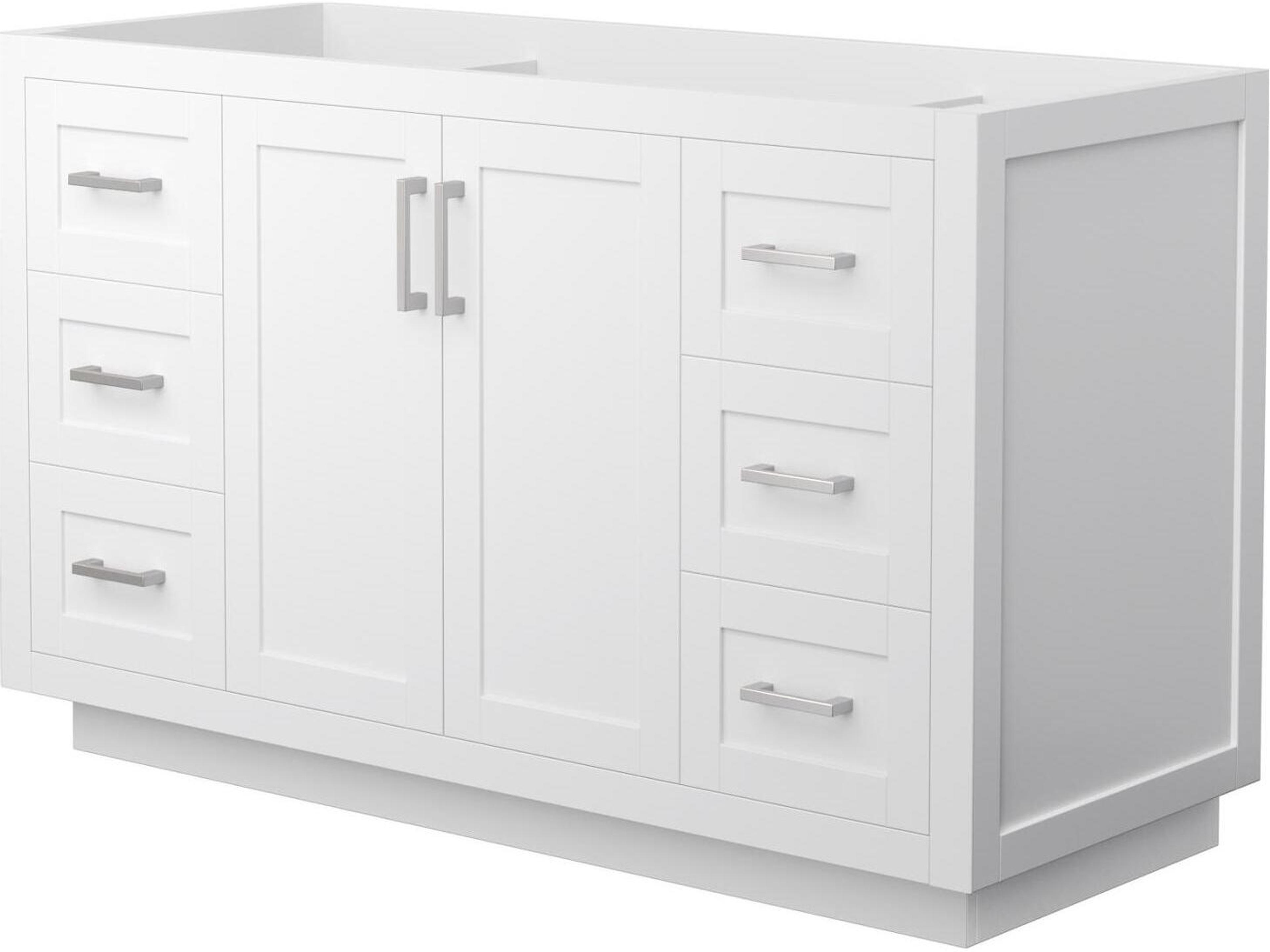 Wyndham Collection Miranda 53" White Vanity