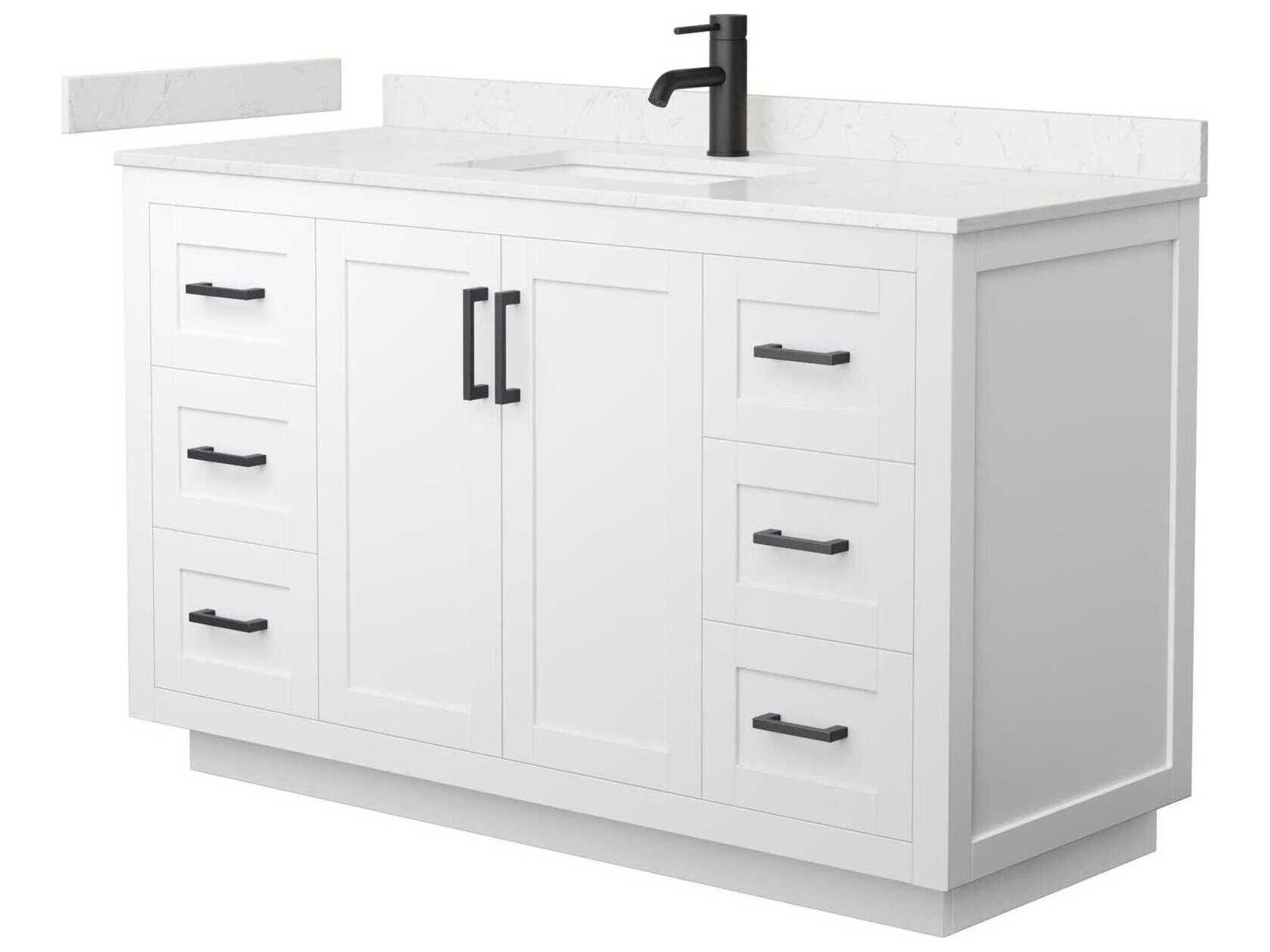 Miranda 54" White Vanity