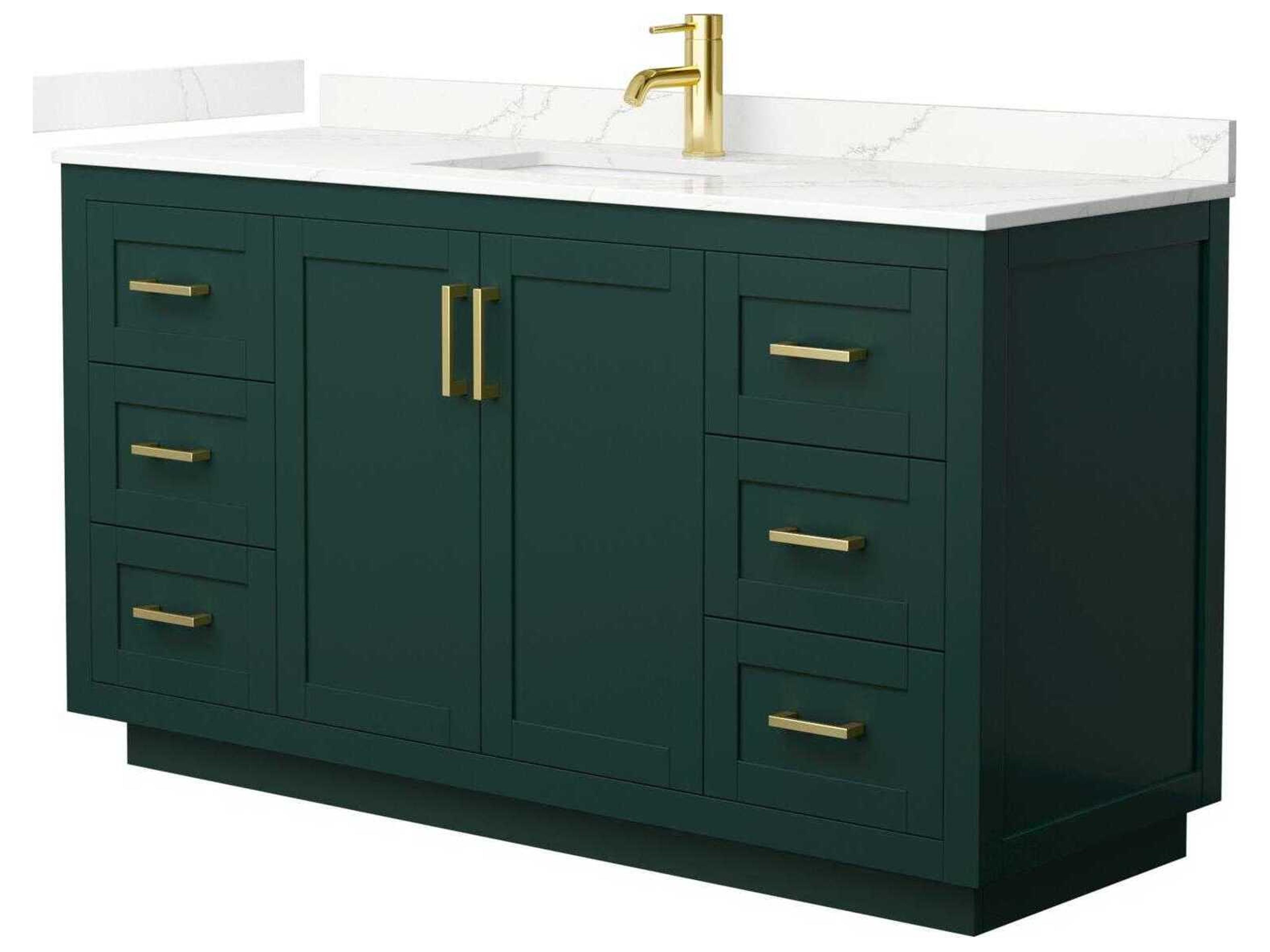Miranda 60" Green Vanity