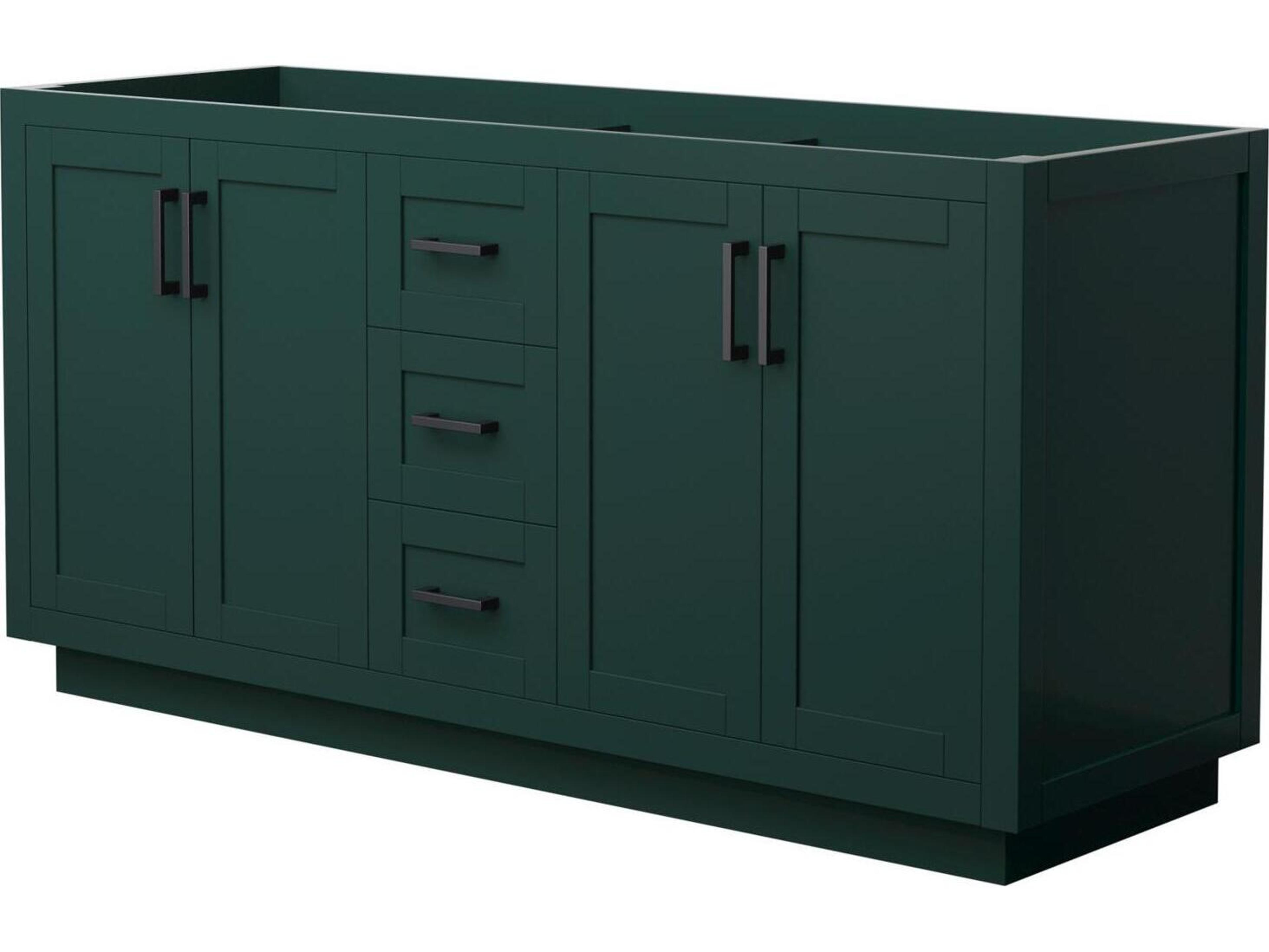 Wyndham Collection Miranda 65" Green Vanity