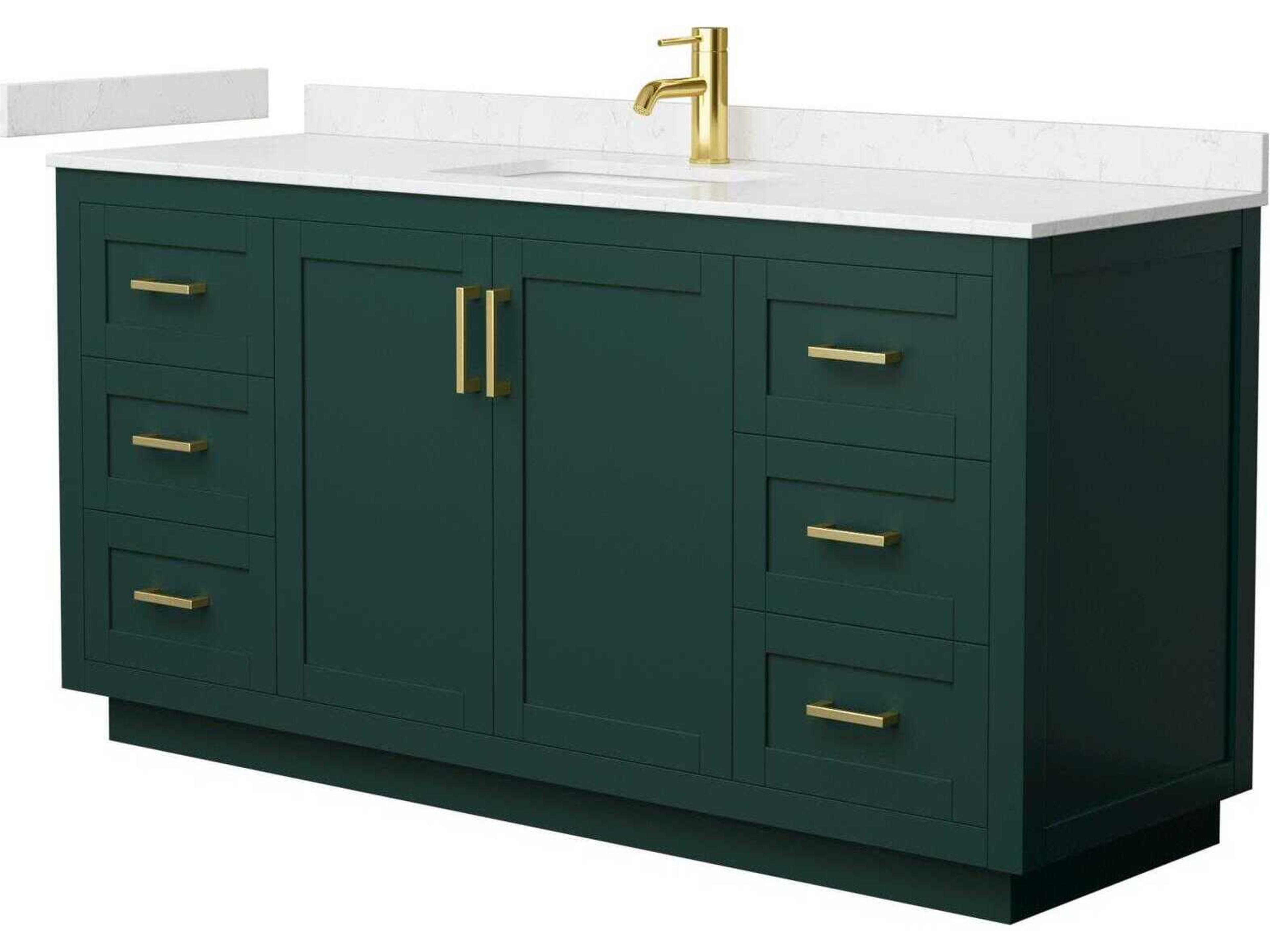 Miranda 66" Green Vanity