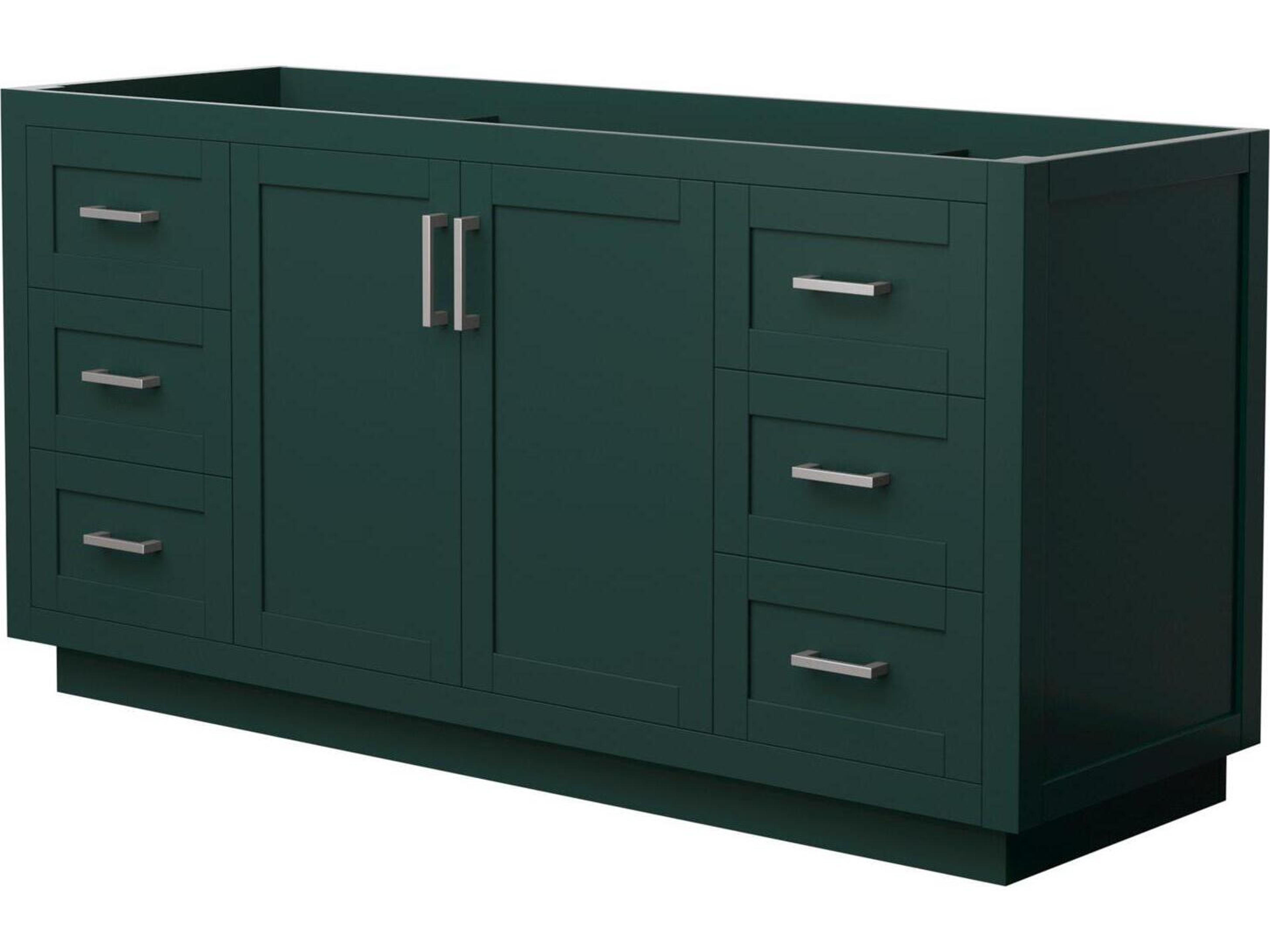 Wyndham Collection Miranda 65" Green Vanity