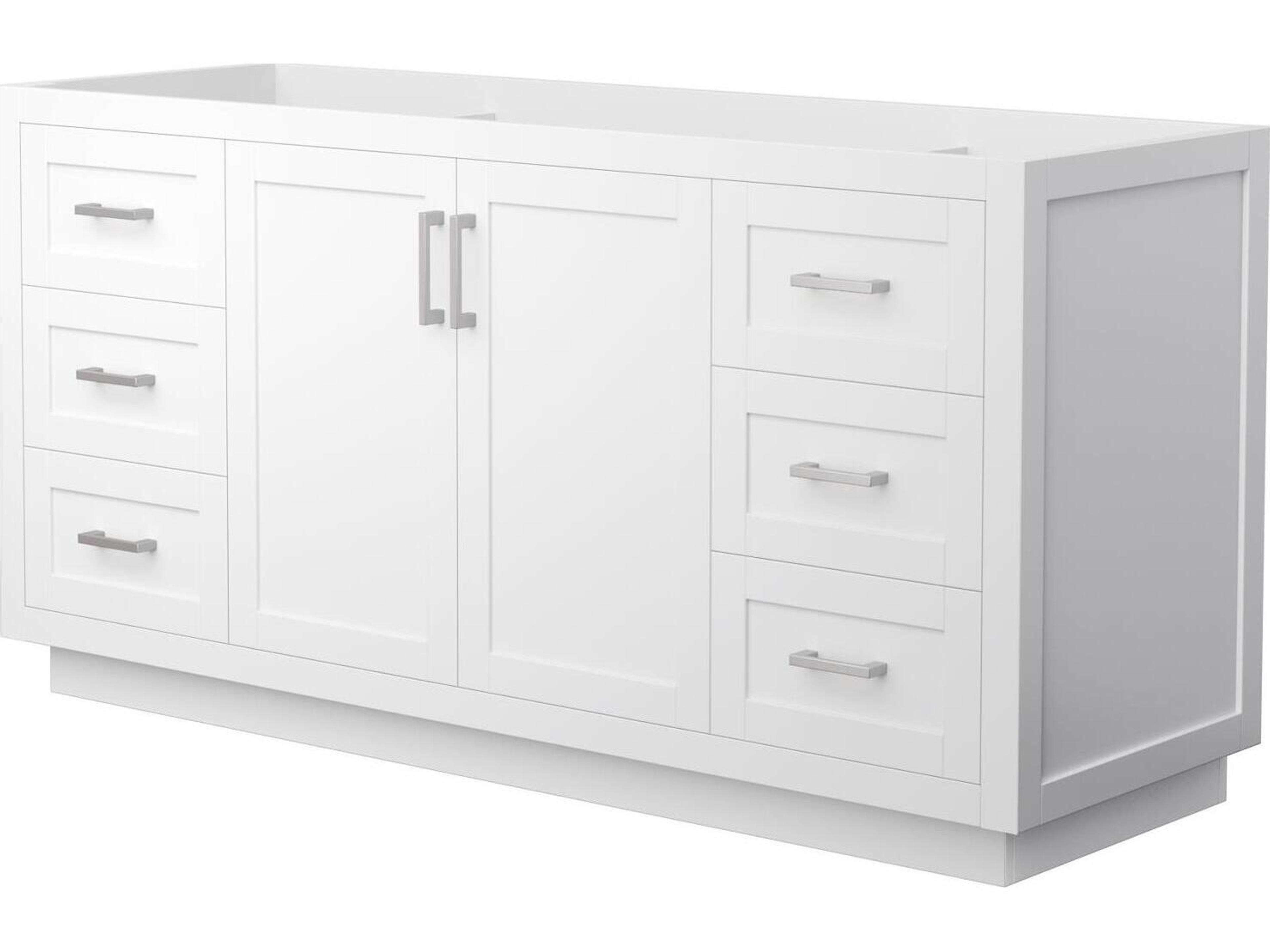 Wyndham Collection Miranda 65" White Vanity