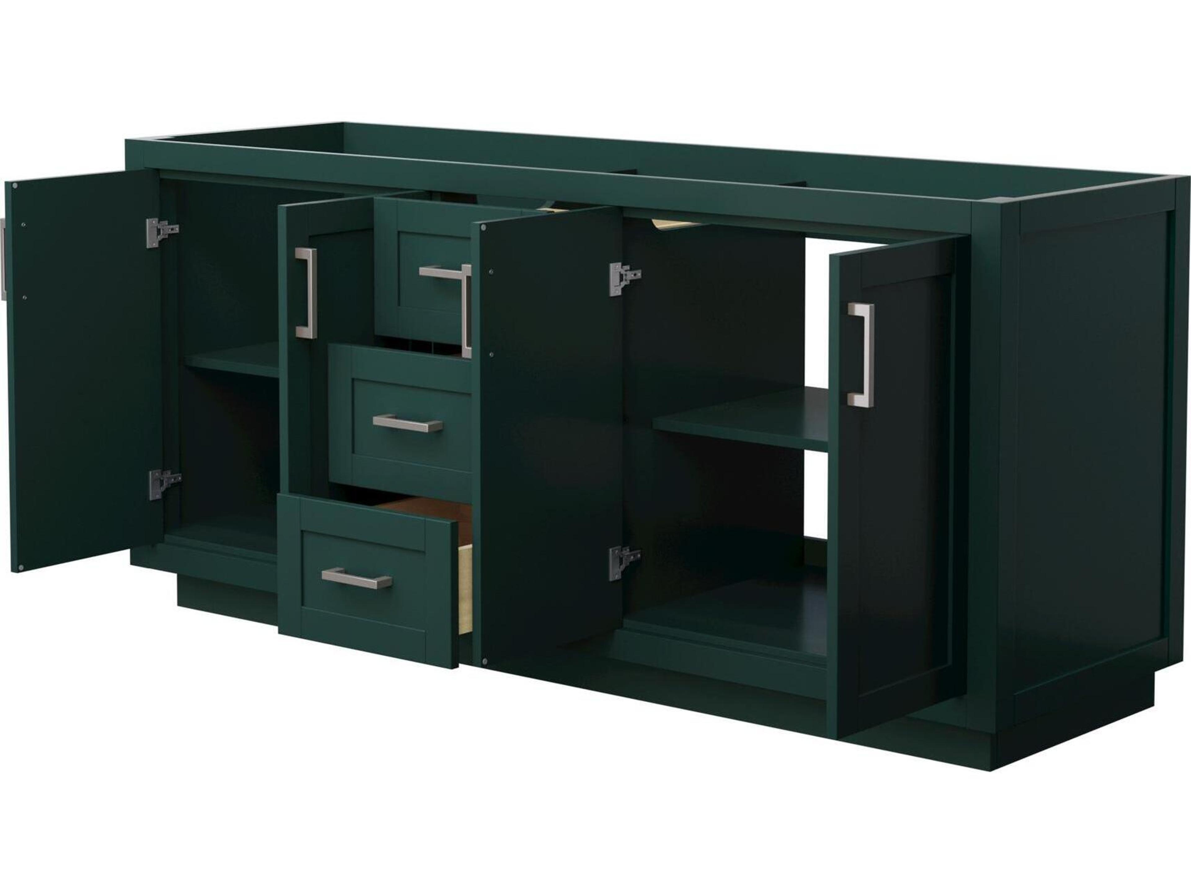 Wyndham Collection Miranda 71" Green Vanity