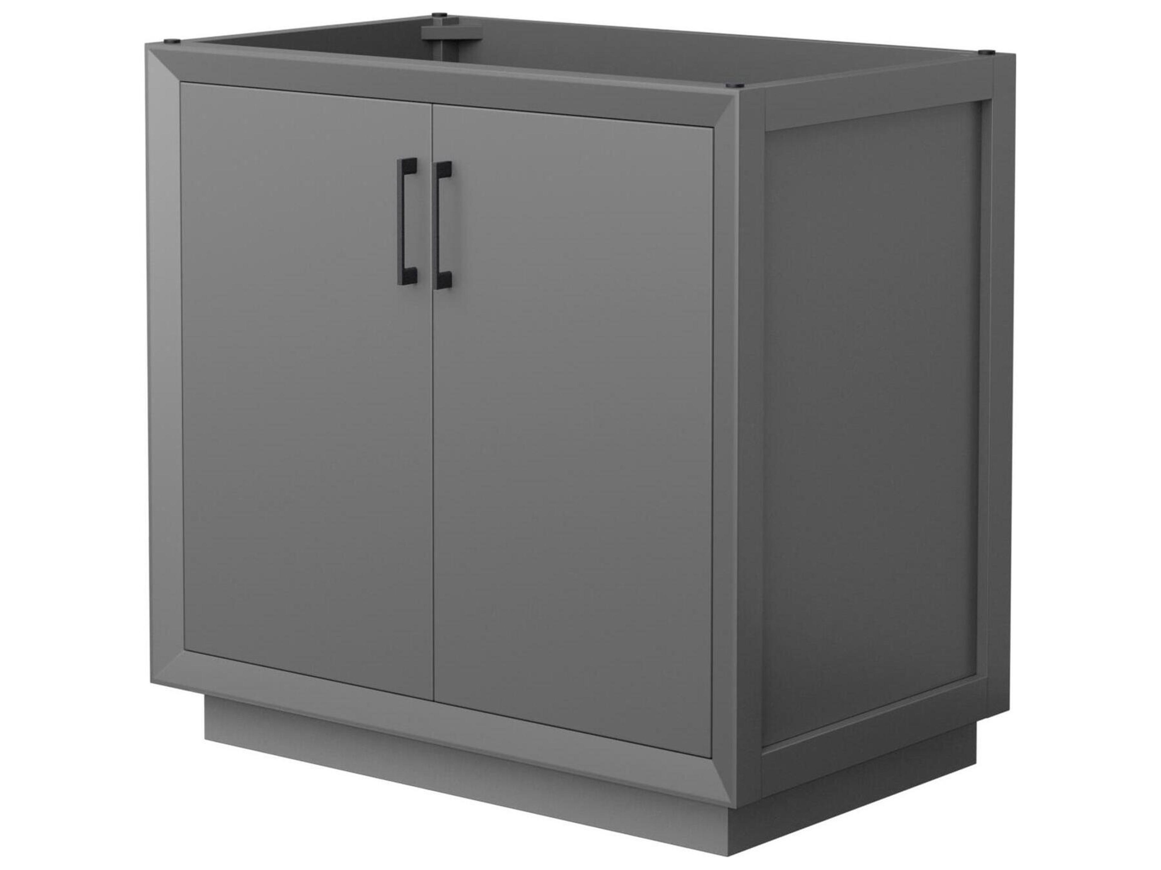 Strada 35" Dark Gray Vanity