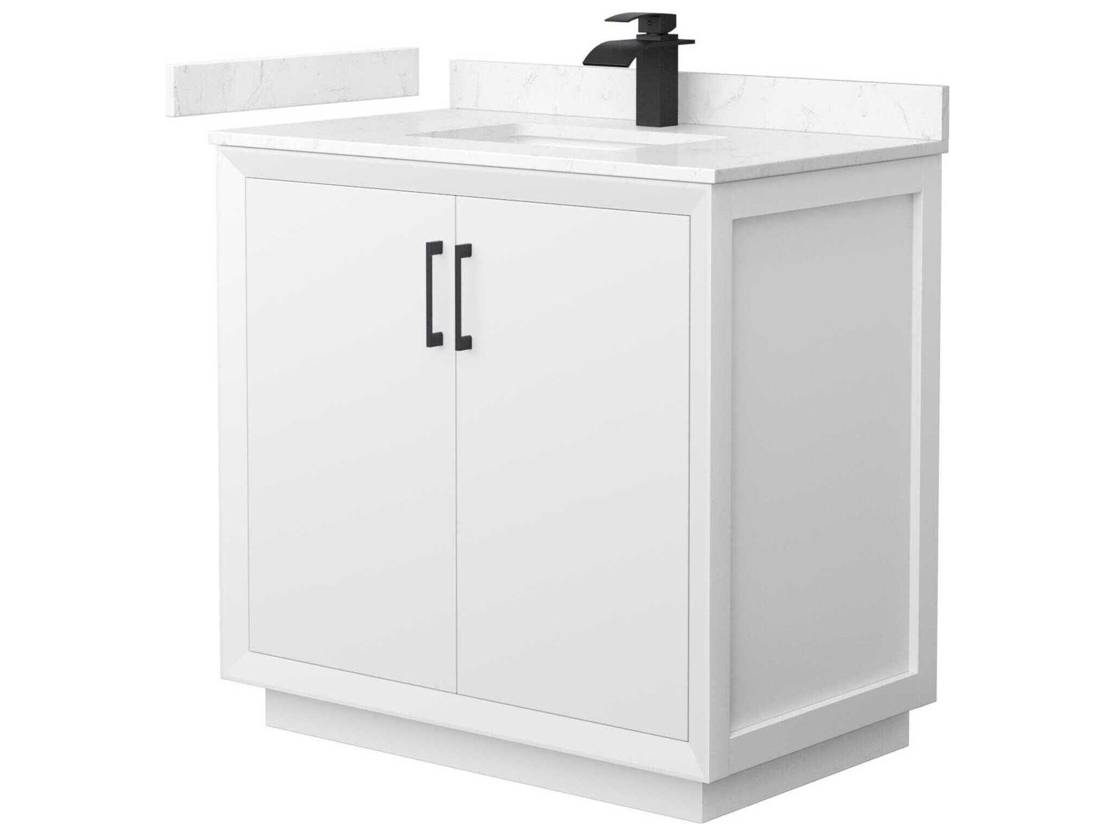 Strada 36" White Vanity