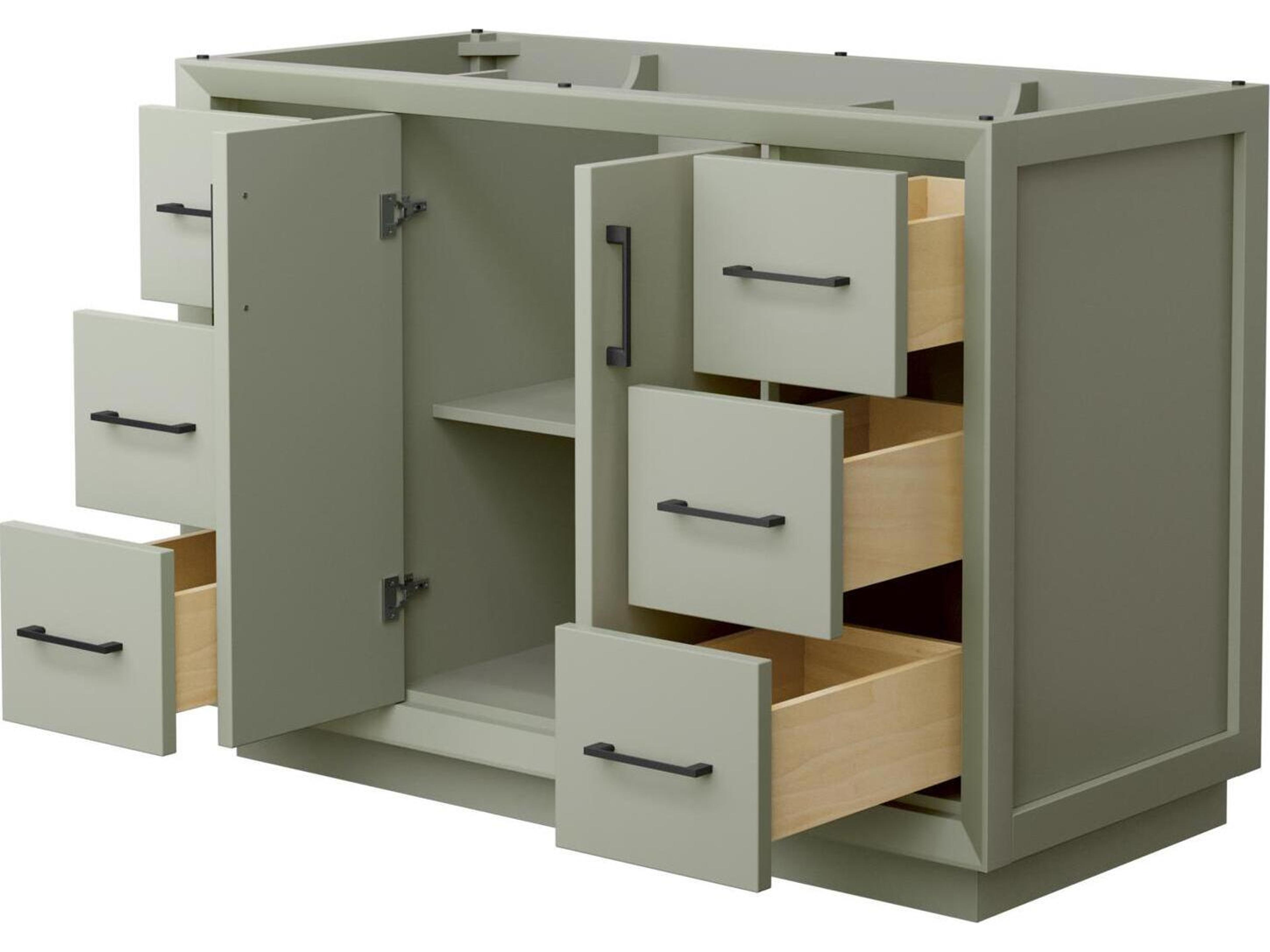 Wyndham Collection Strada 47" Light Green Vanity