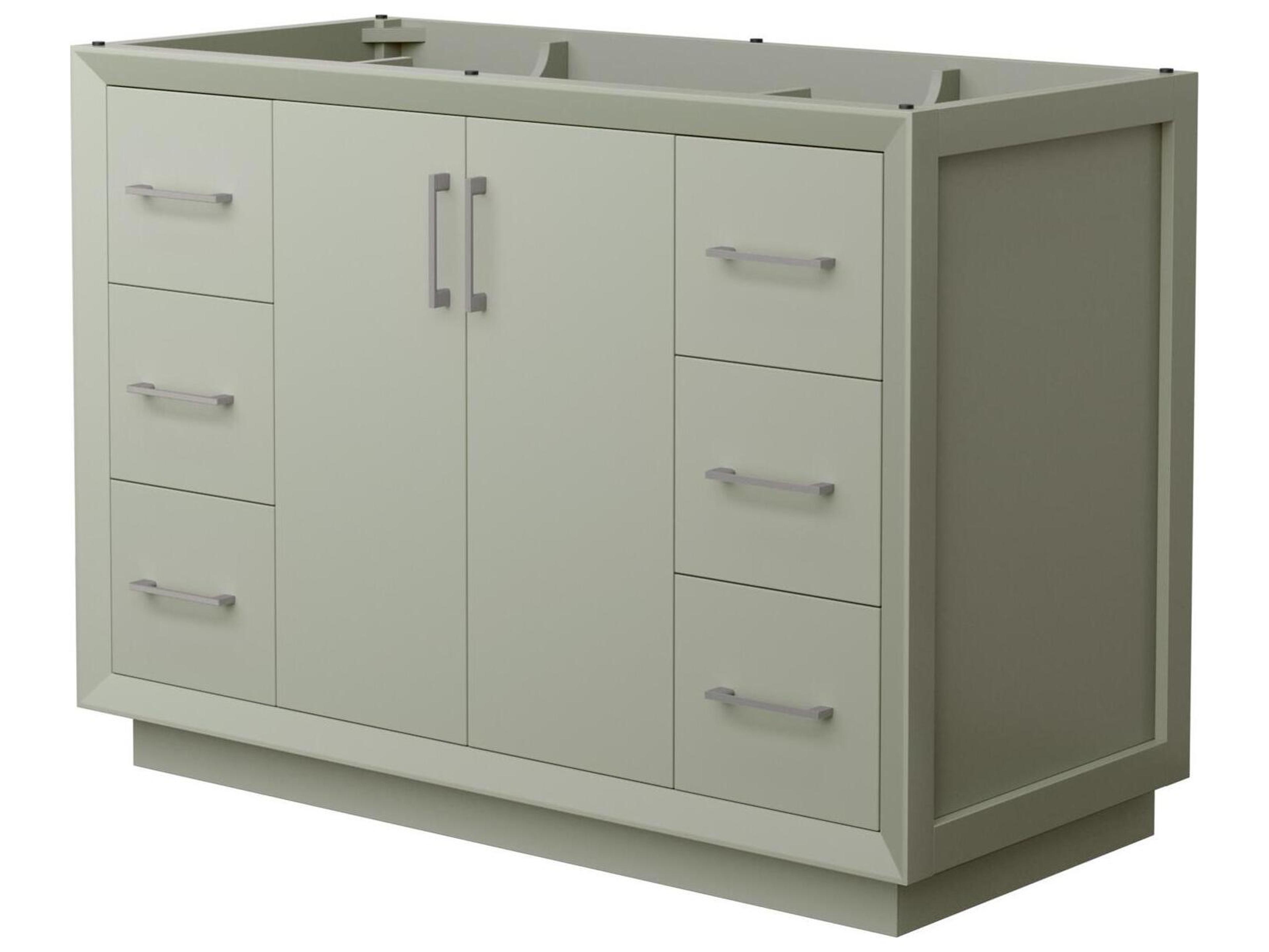 Wyndham Collection Strada 47" Light Green Vanity