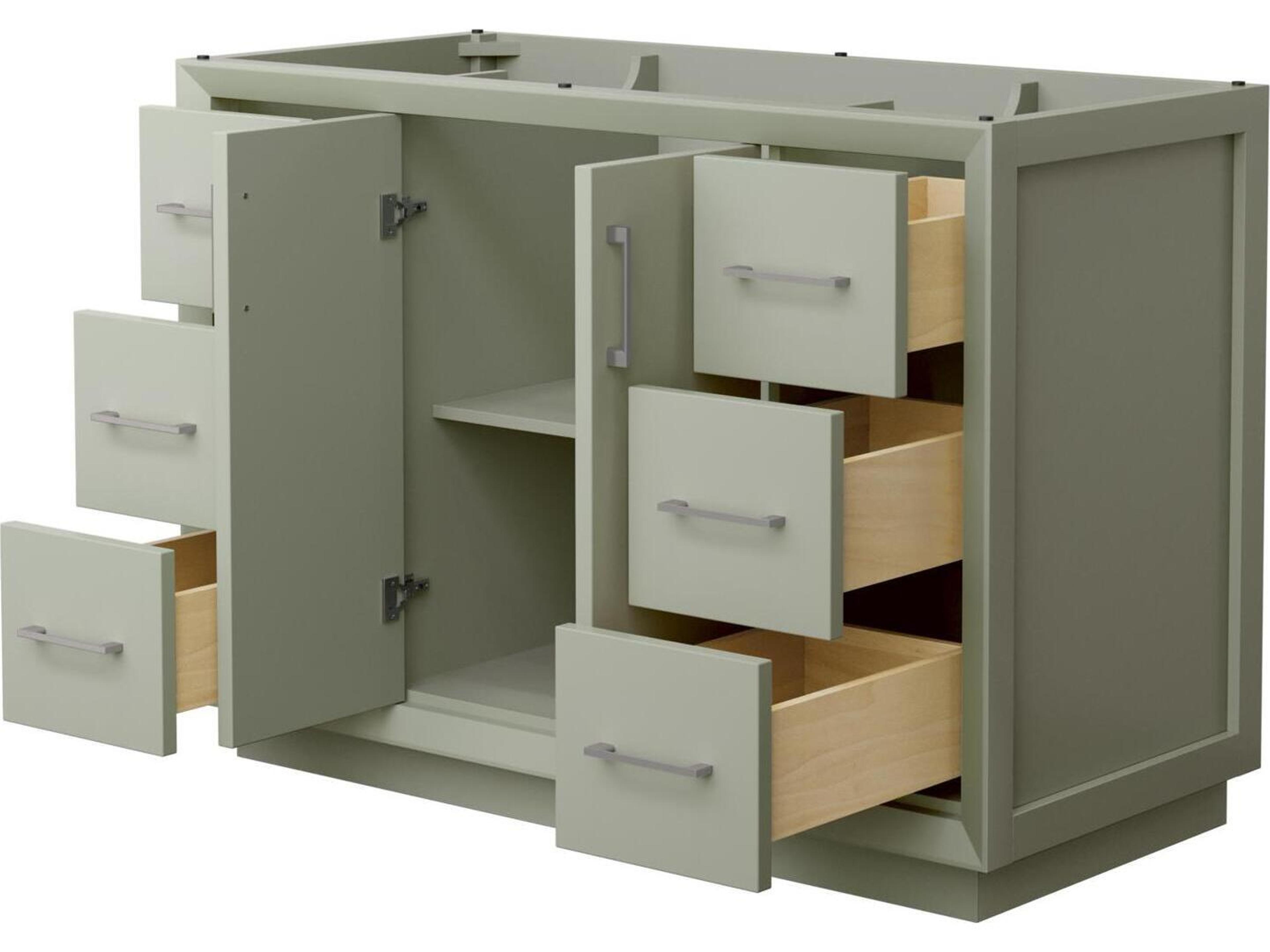 Wyndham Collection Strada 47" Light Green Vanity