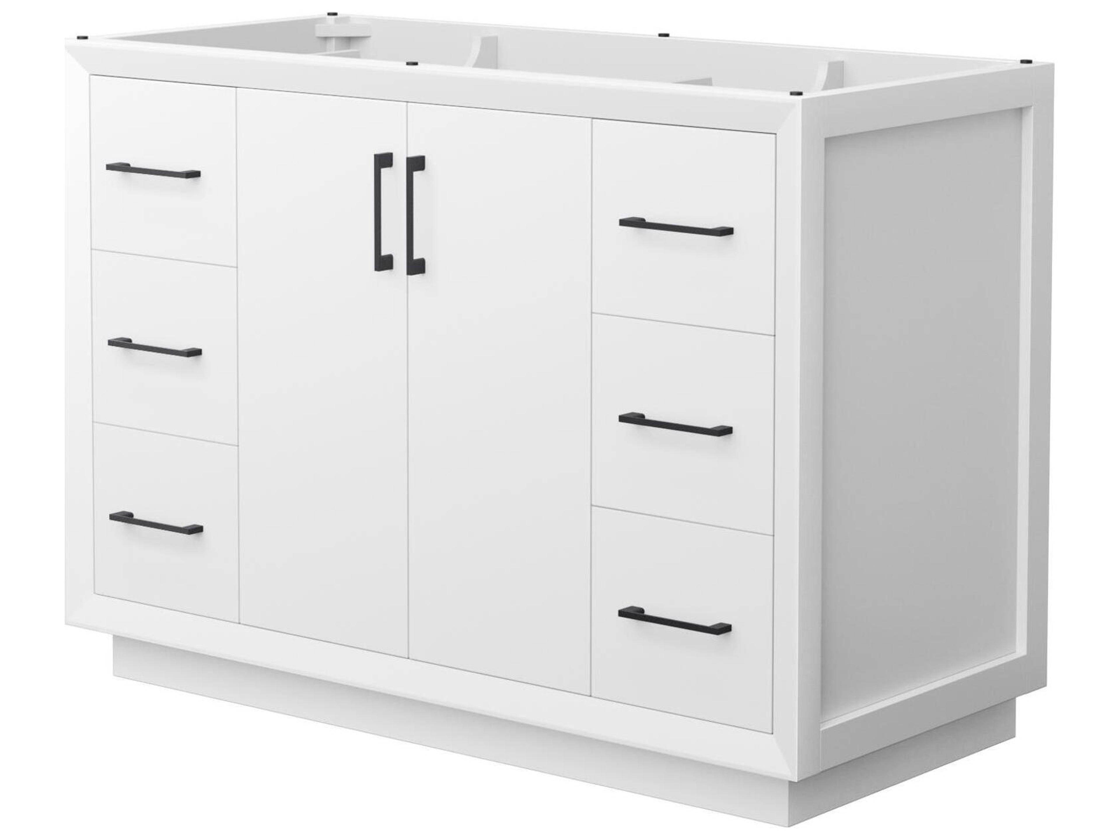 Strada 47" White Vanity