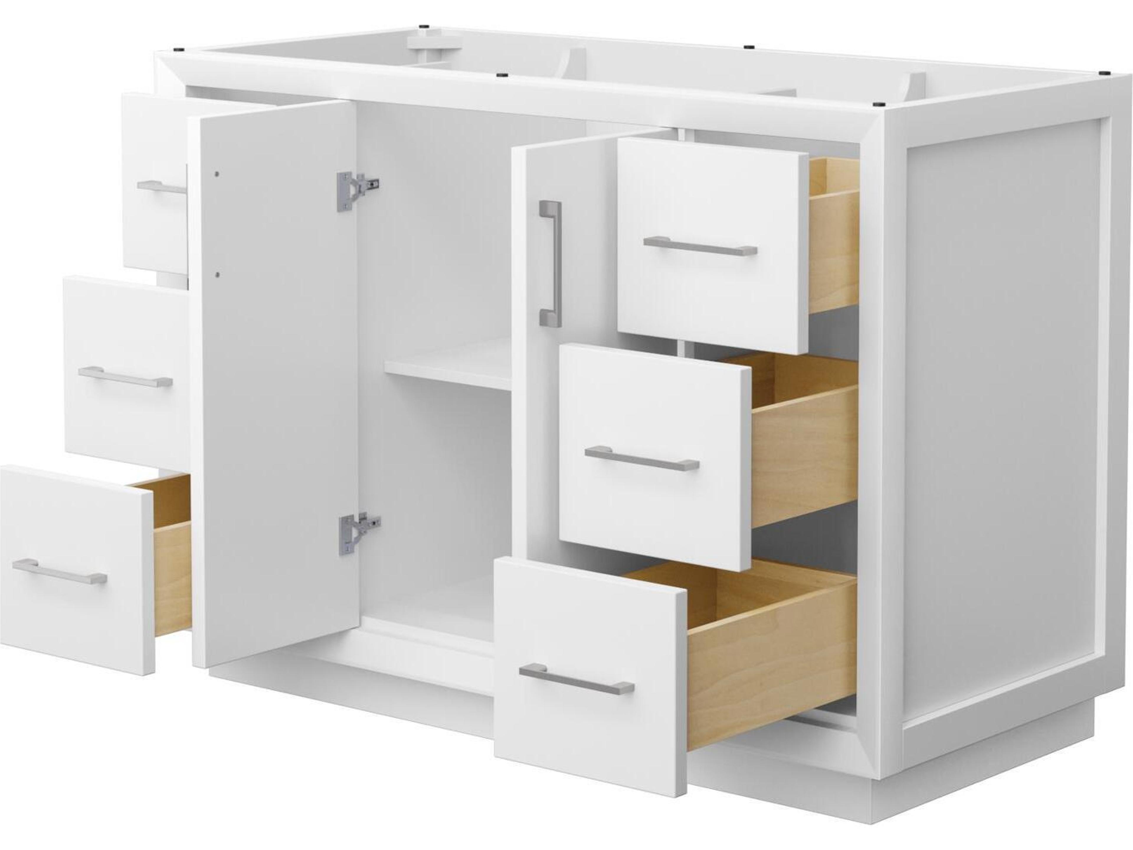 Wyndham Collection Strada 47" White Vanity