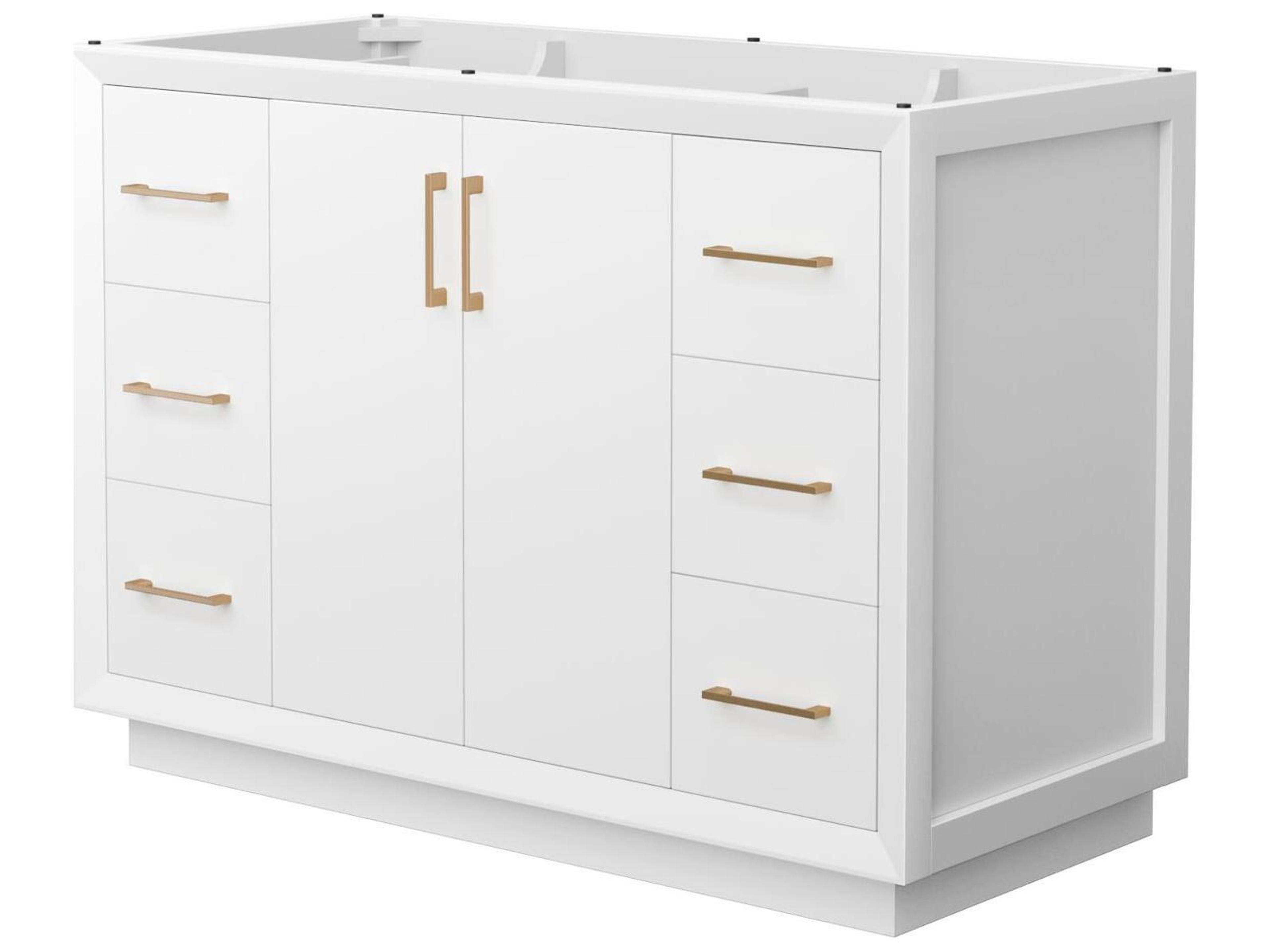 Wyndham Collection Strada 47" White Vanity
