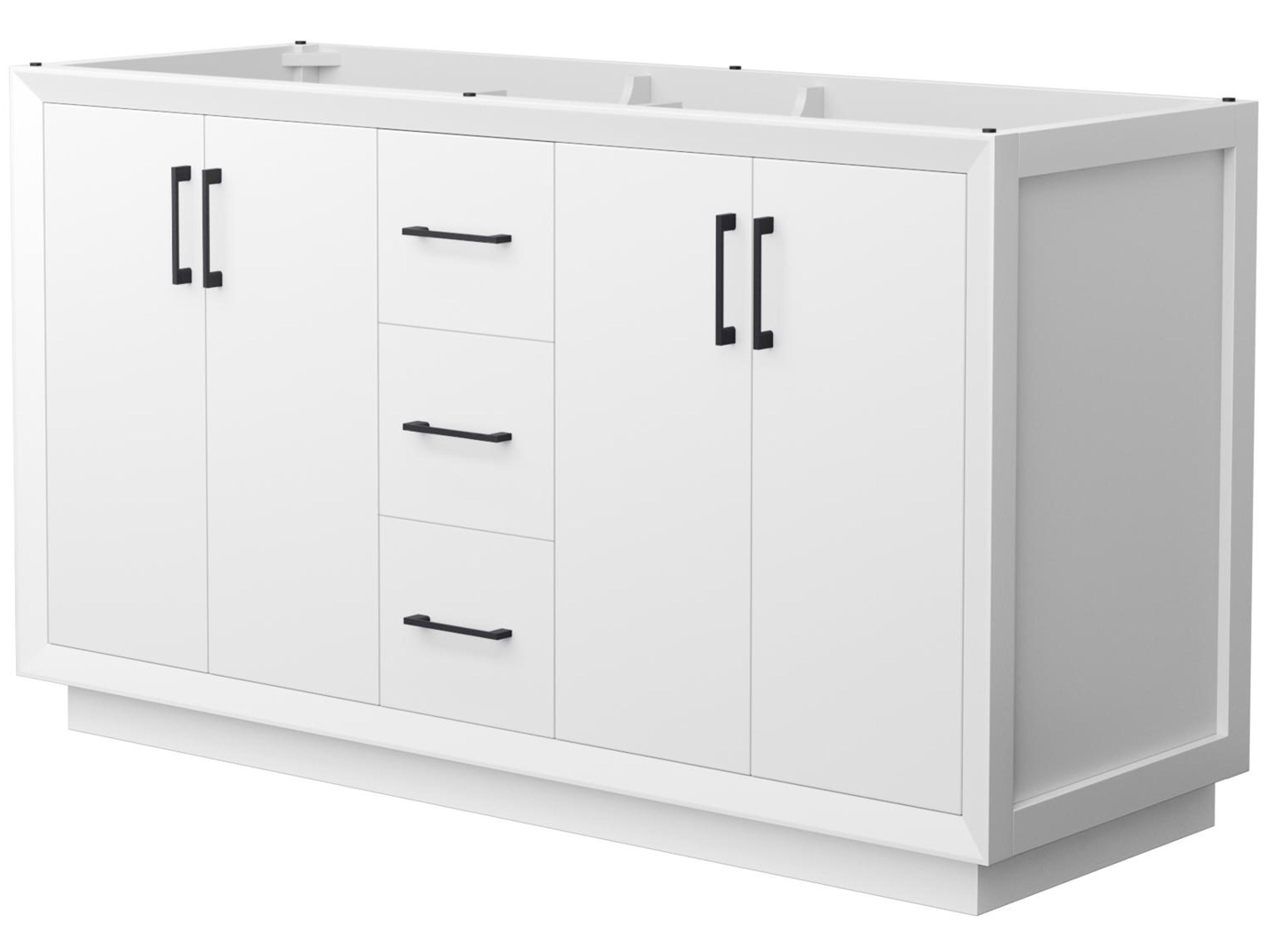 Strada 59" White Vanity