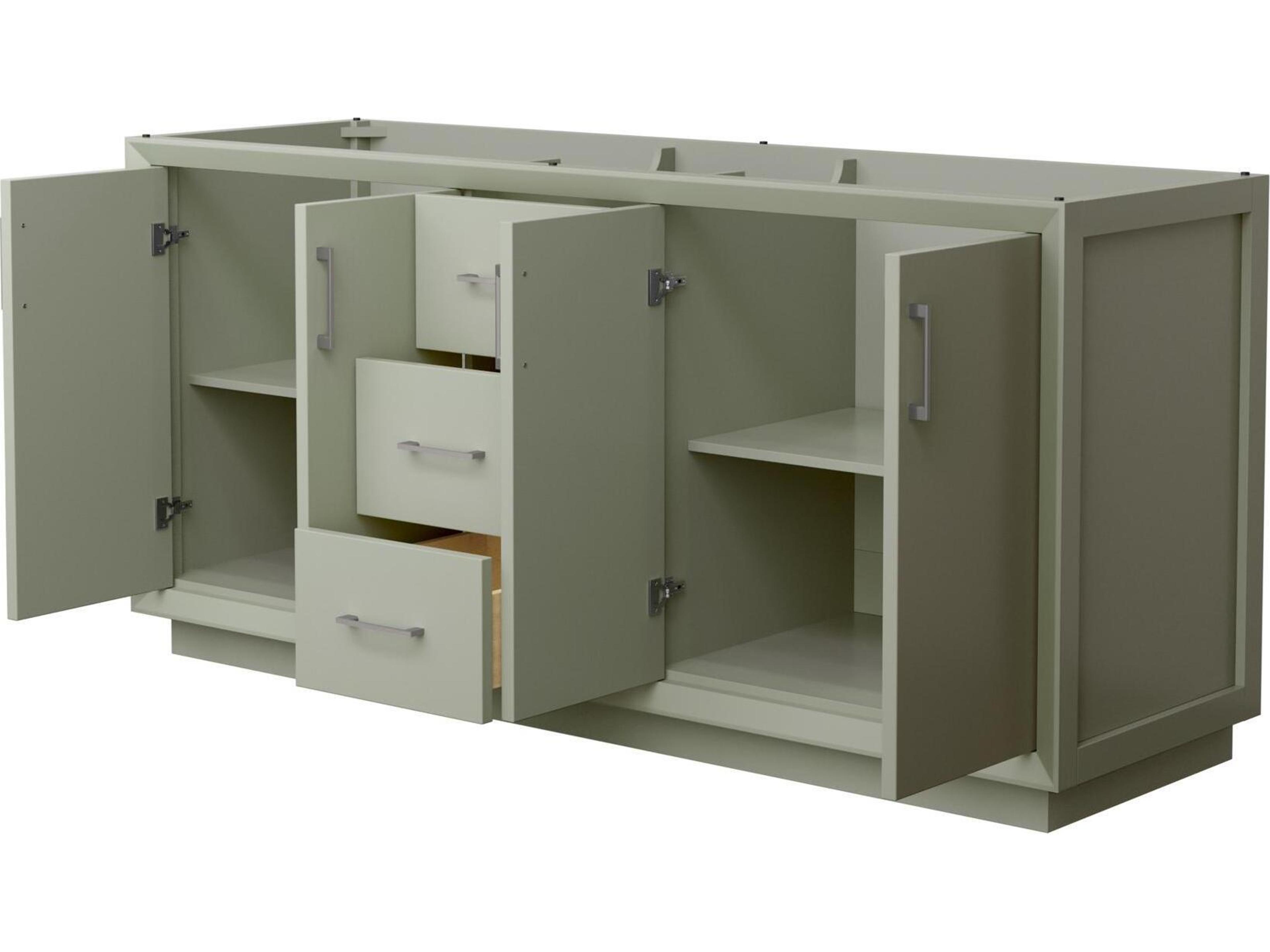 Wyndham Collection Strada 71" Light Green Vanity