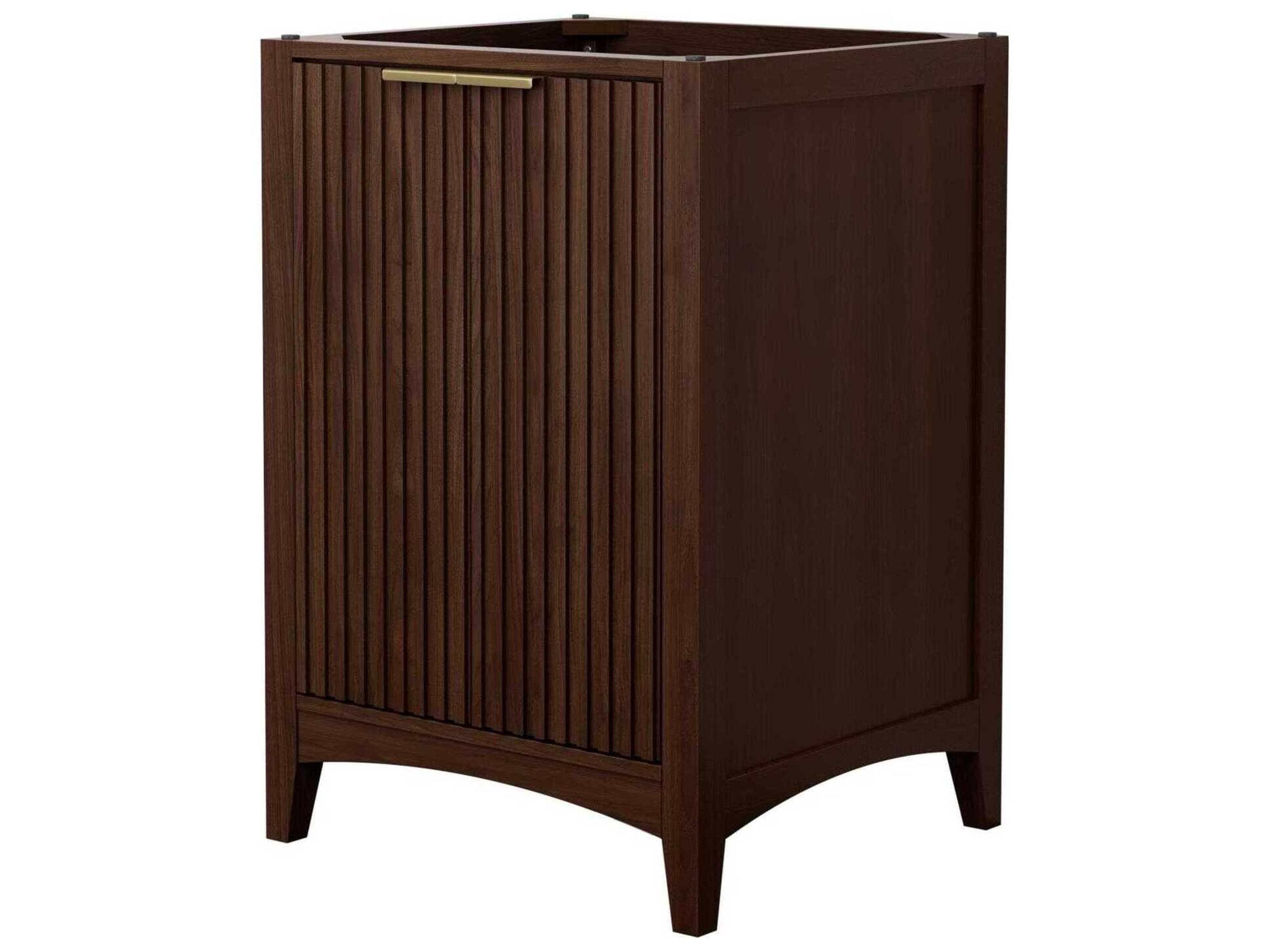 Wyndham Collection Palmilla 24" Dark Walnut Vanity