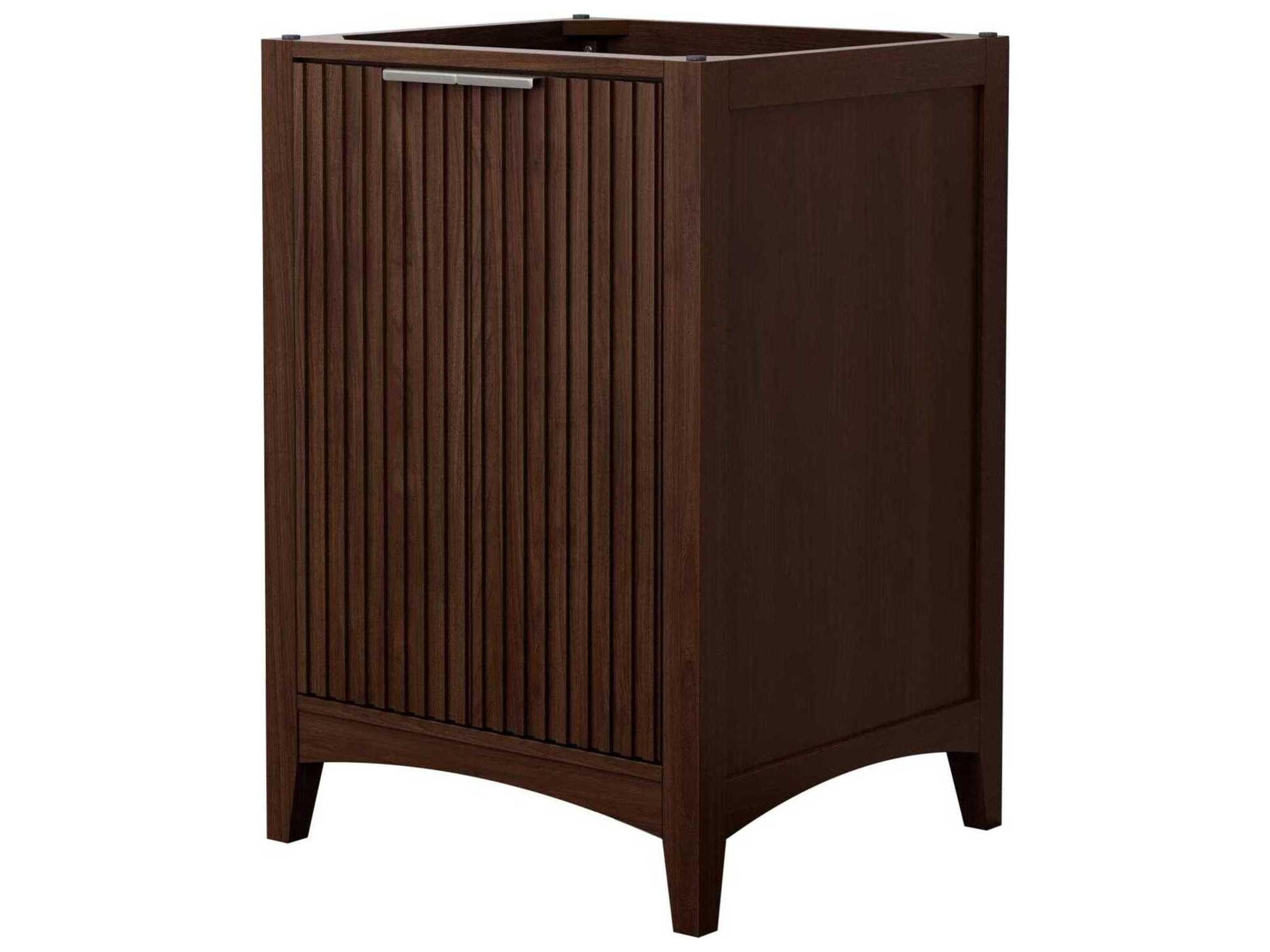 Wyndham Collection Palmilla 24" Dark Walnut Vanity