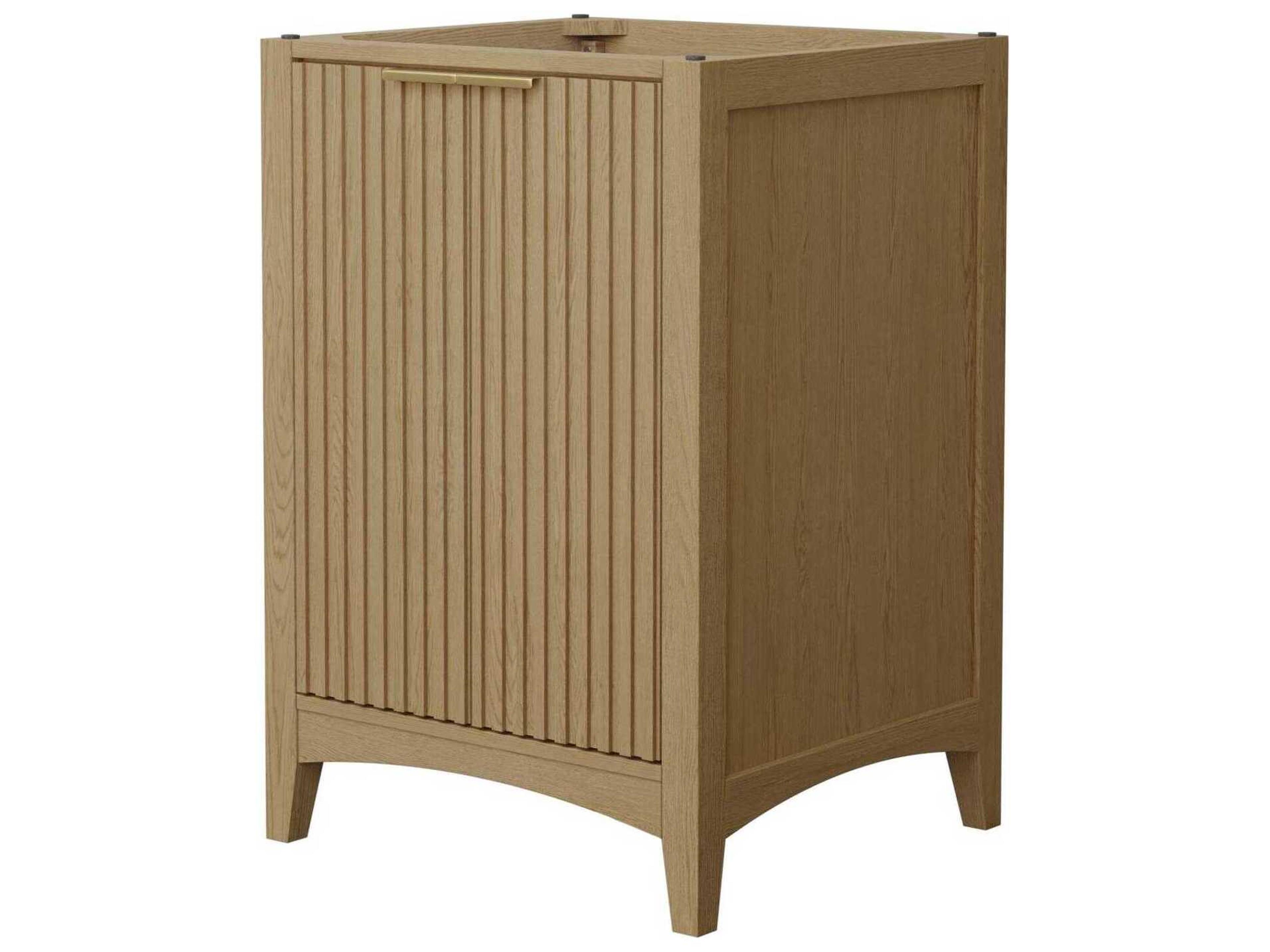 Wyndham Collection Palmilla 24" Natural Oak Vanity