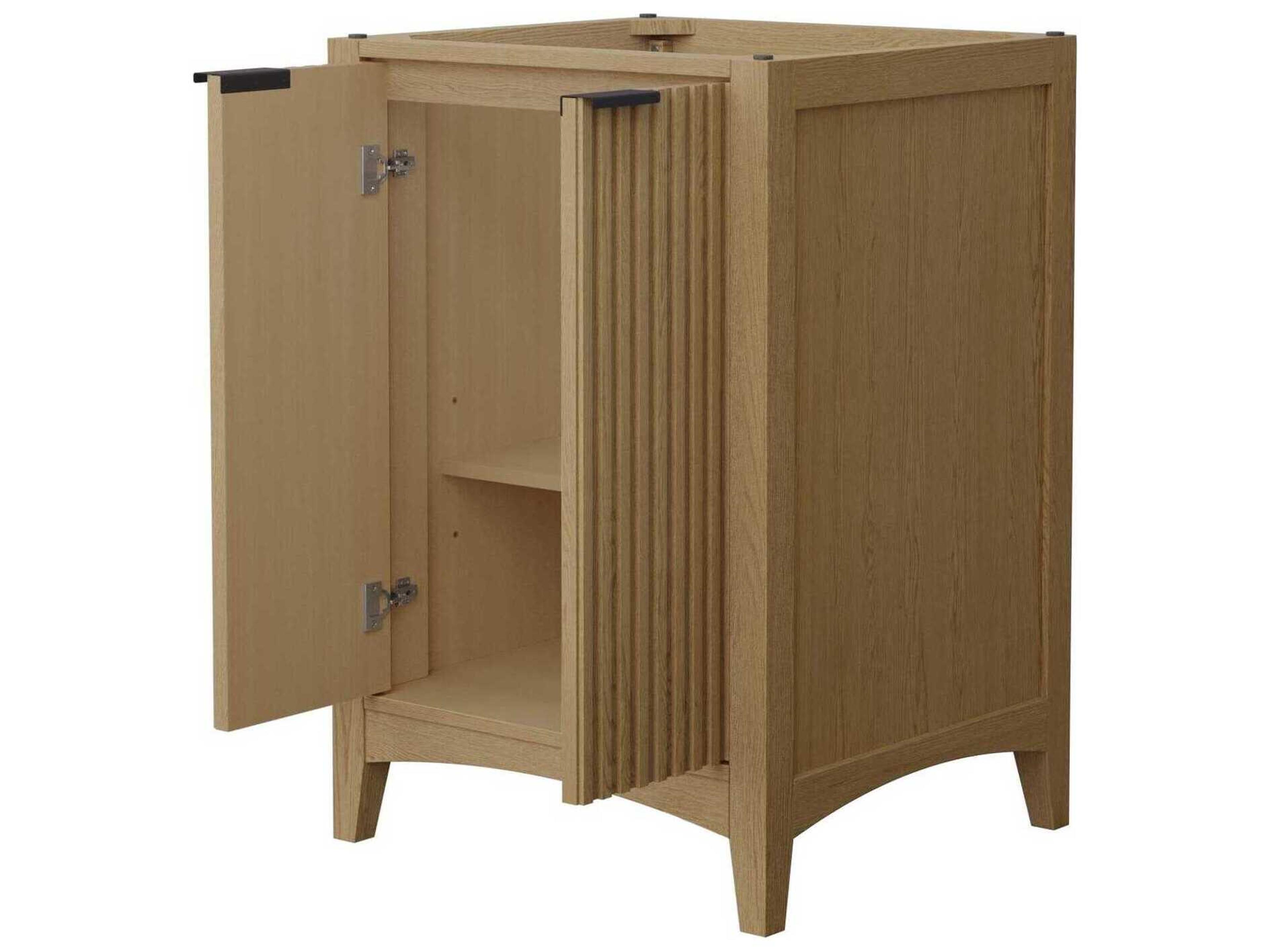 Wyndham Collection Palmilla 24" Natural Oak Vanity