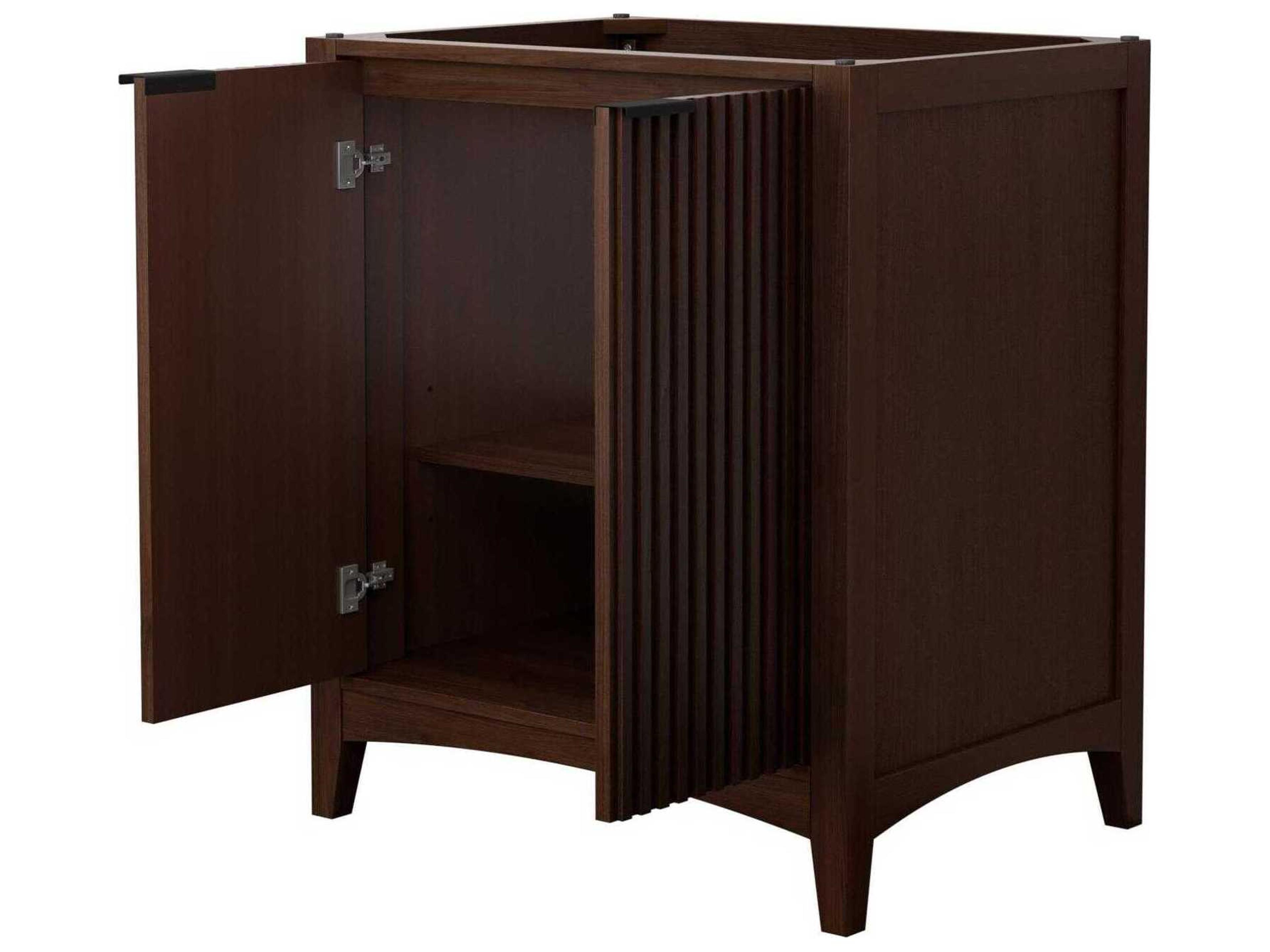 Wyndham Collection Palmilla 29" Dark Walnut Vanity