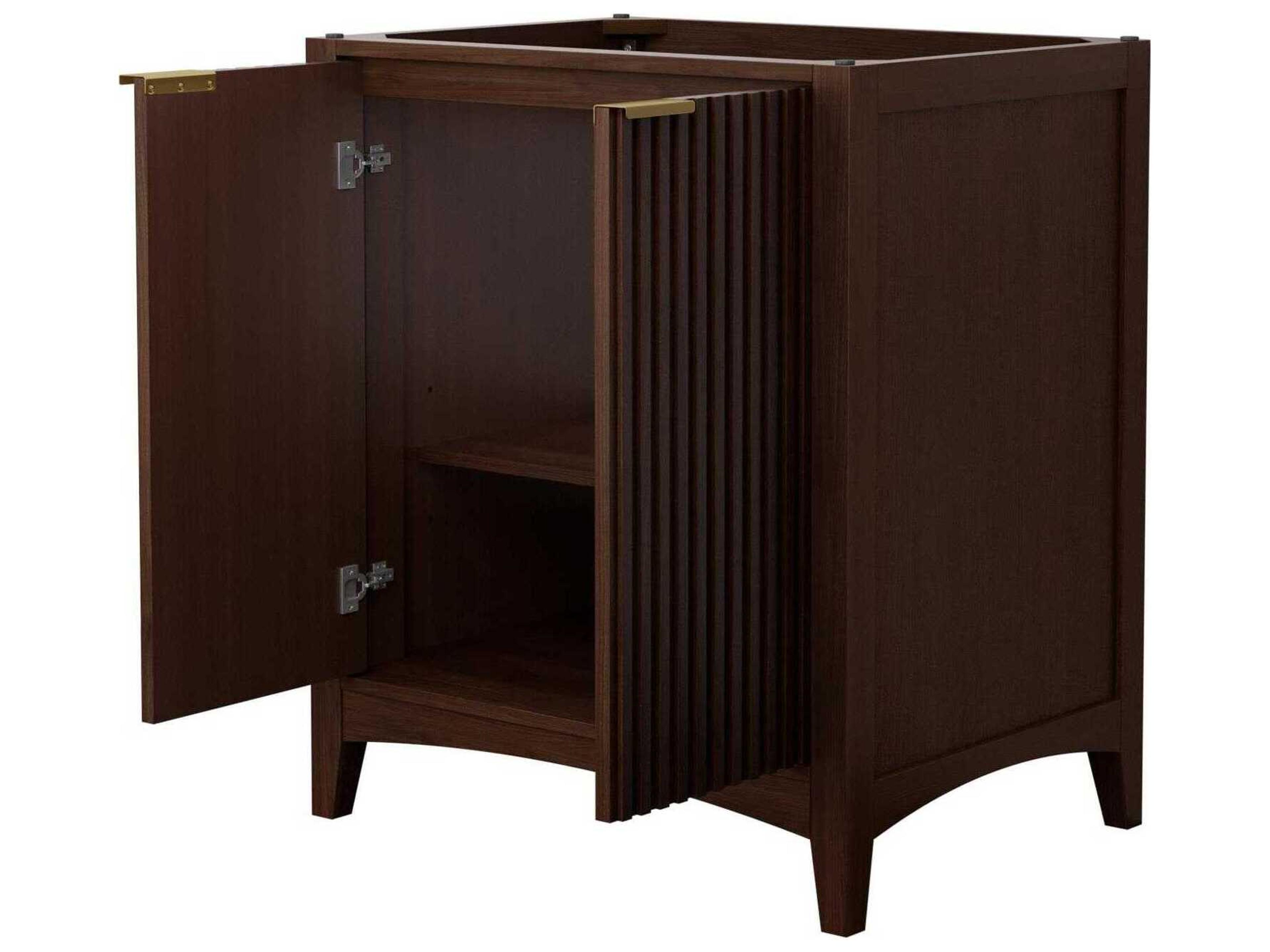Wyndham Collection Palmilla 29" Dark Walnut Vanity