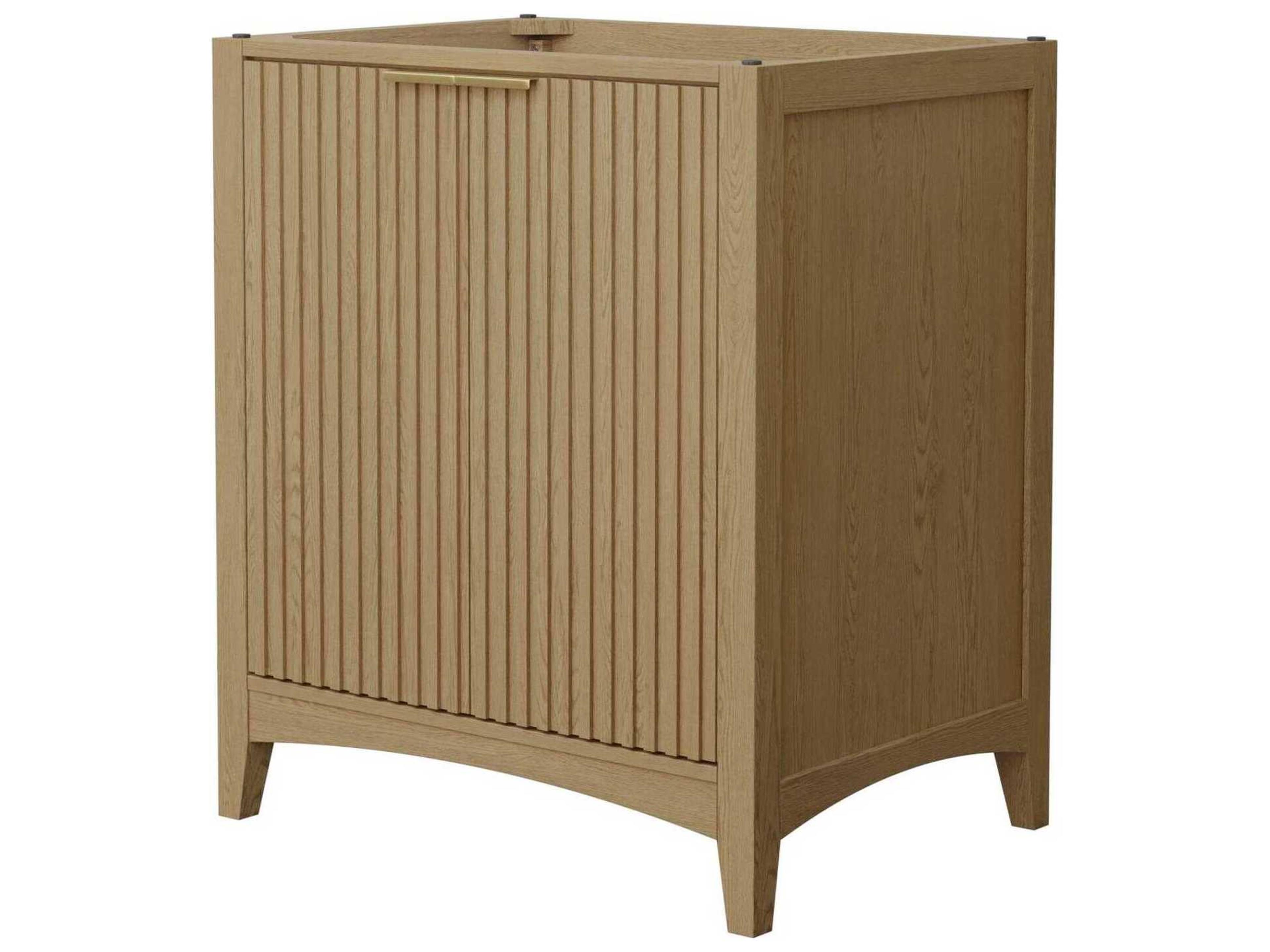 Wyndham Collection Palmilla 29" Natural Oak Vanity