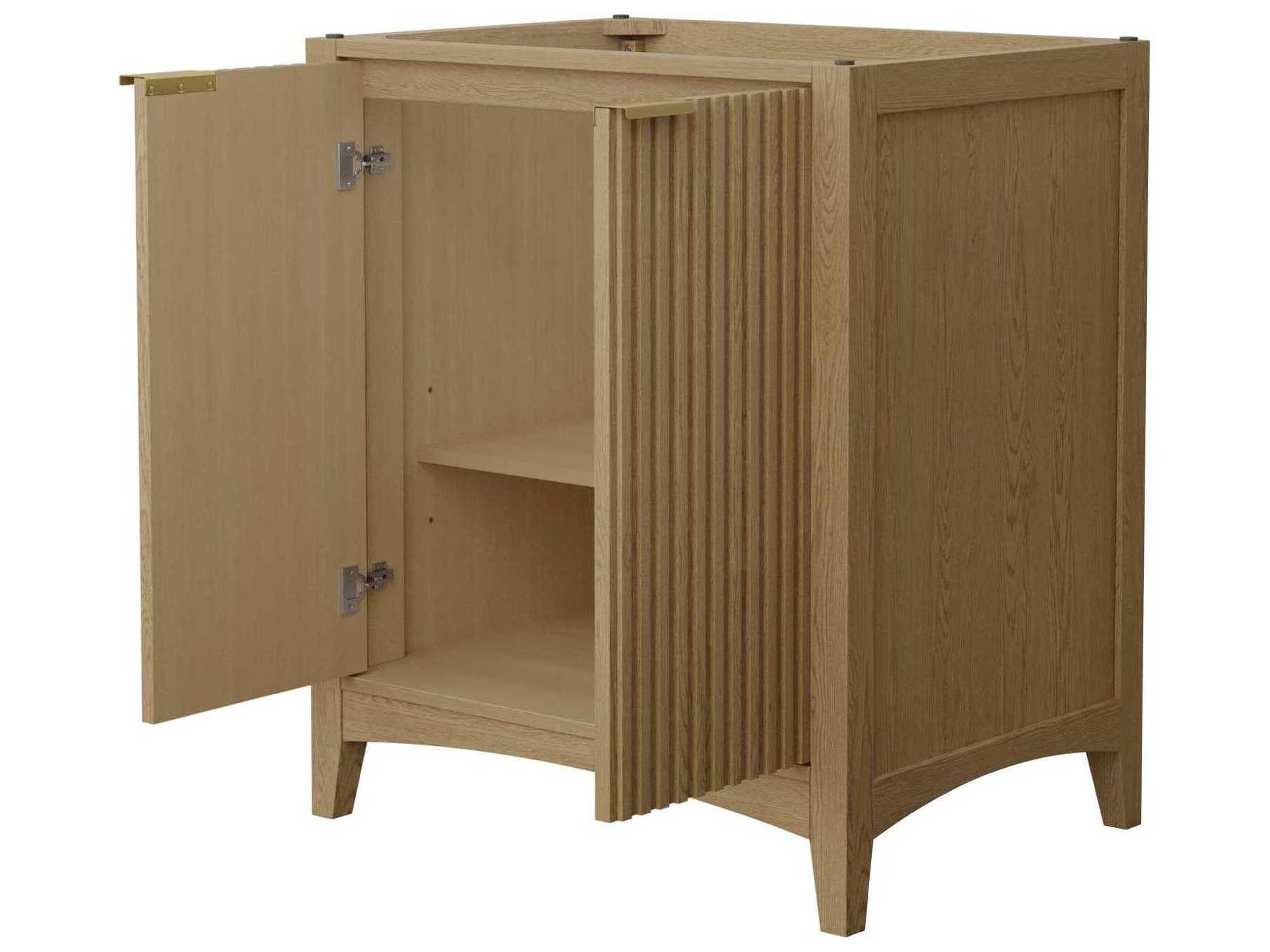 Wyndham Collection Palmilla 29" Natural Oak Vanity