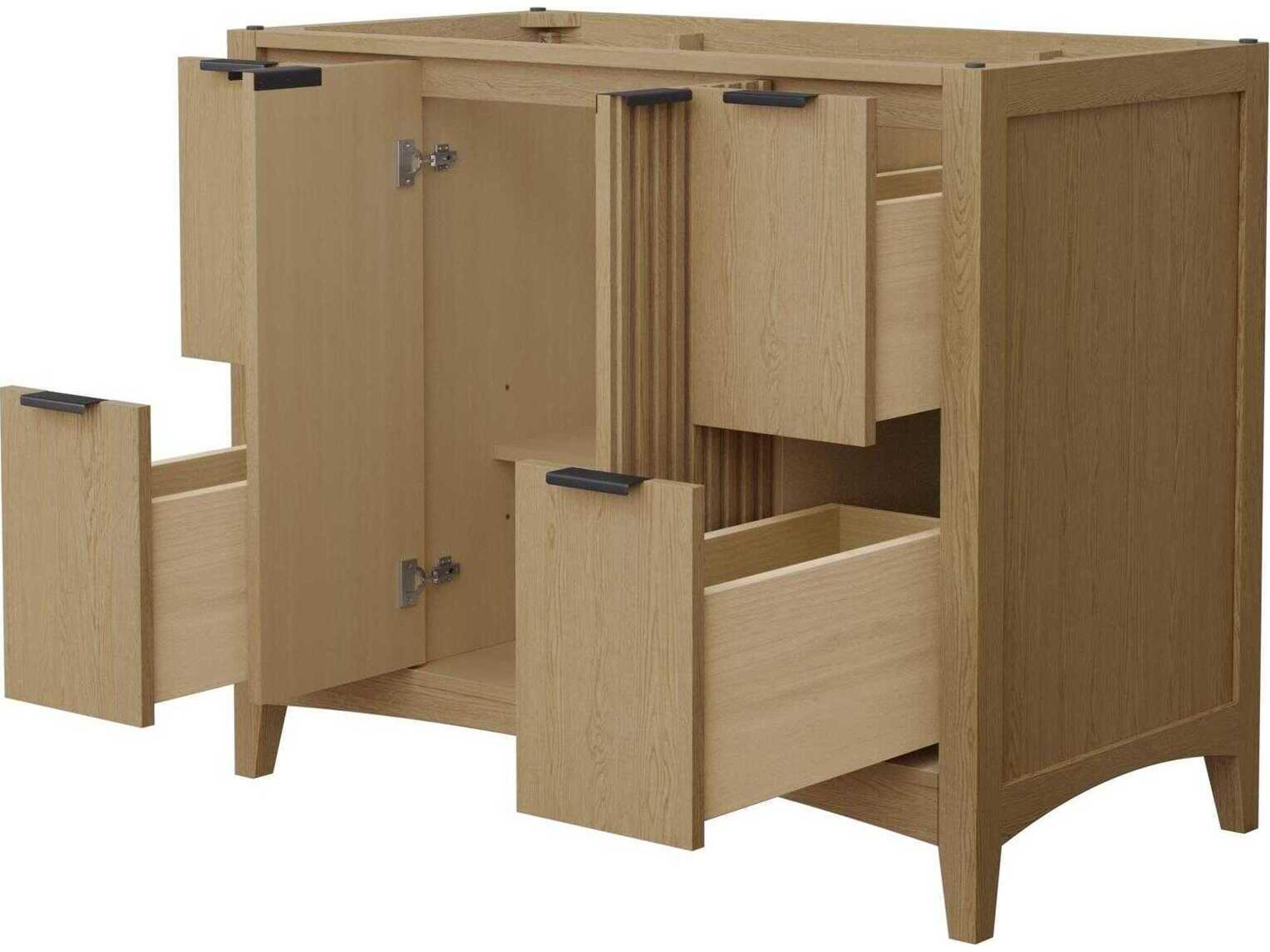 Wyndham Collection Palmilla 41" Natural Oak Vanity