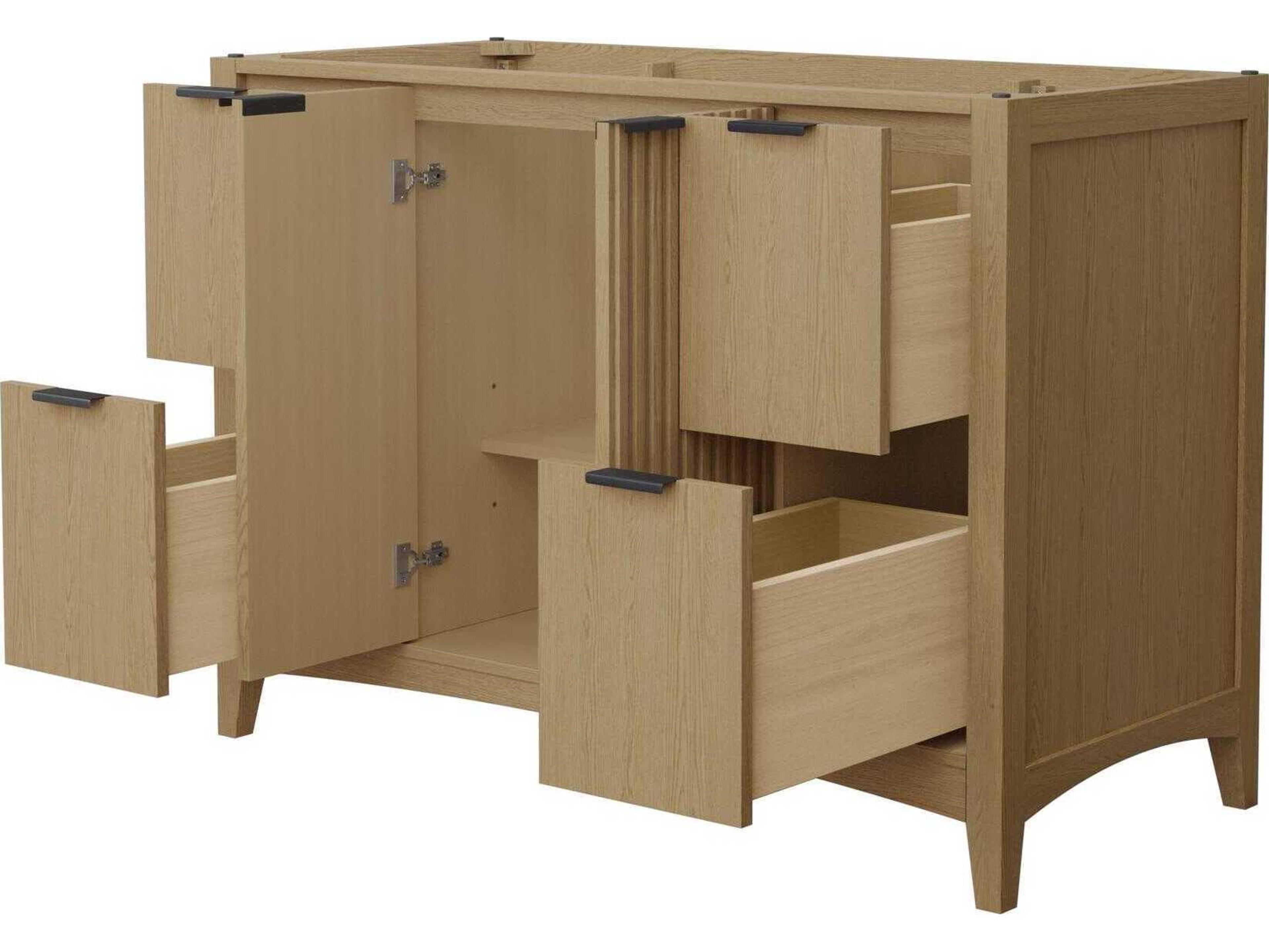 Wyndham Collection Palmilla 47" Natural Oak Vanity