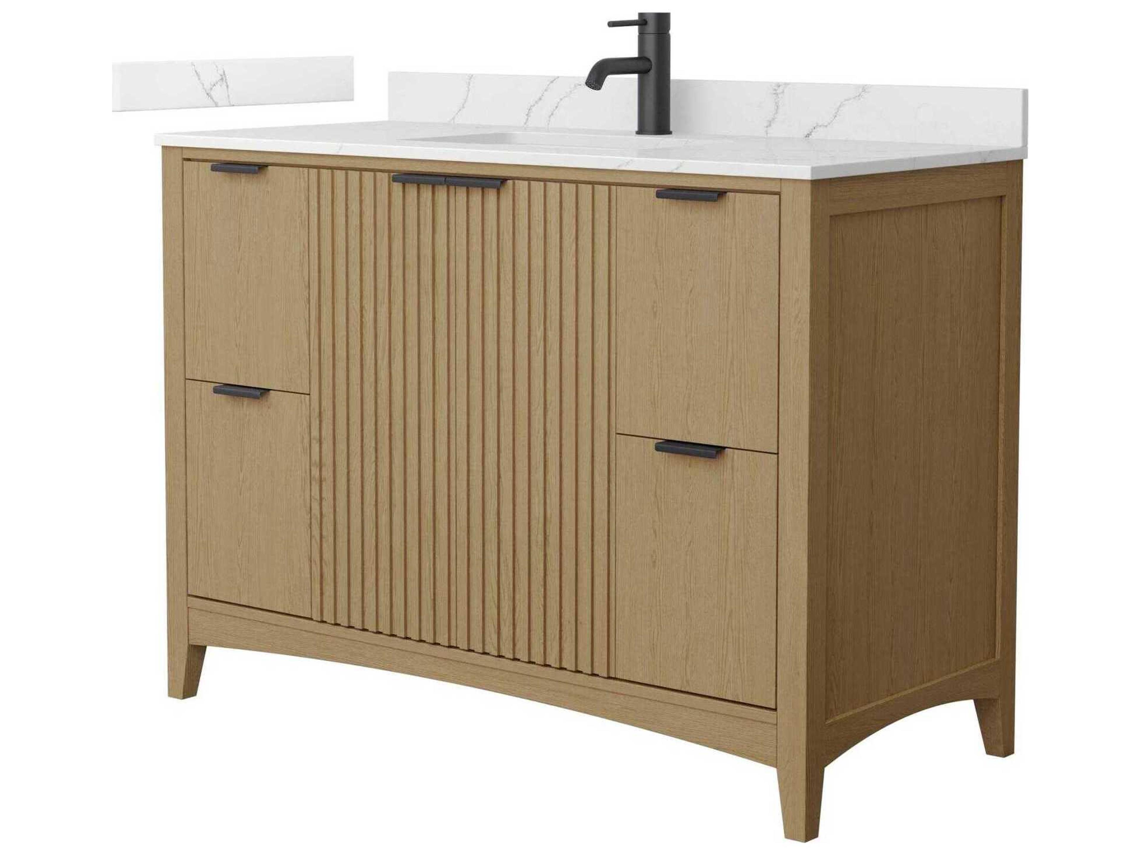 Palmilla 48" Natural Oak Vanity