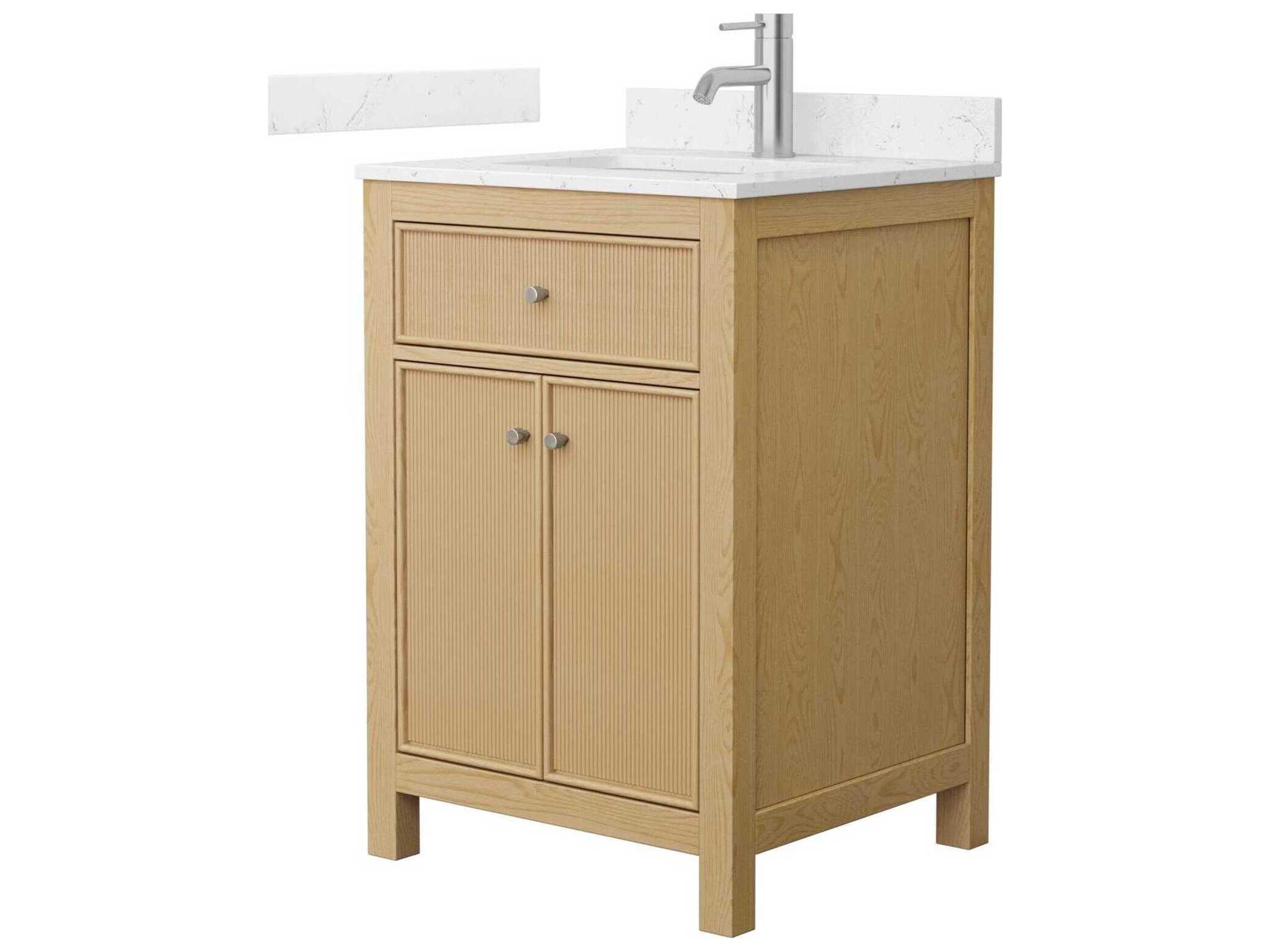 Wyndham Collection Pendry 24" Tanned Oak Vanity