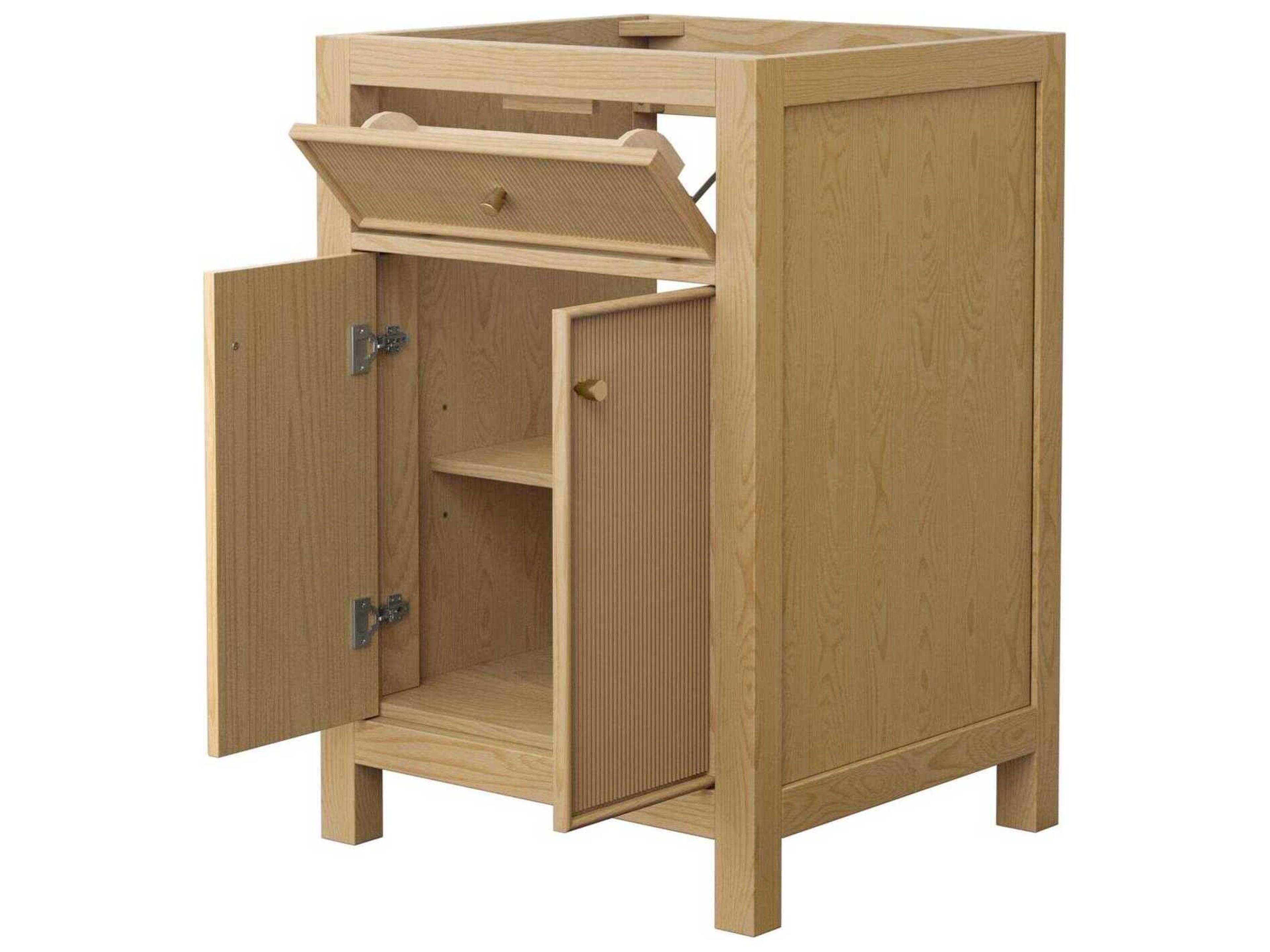 Wyndham Collection Pendry 24" Tanned Oak Vanity