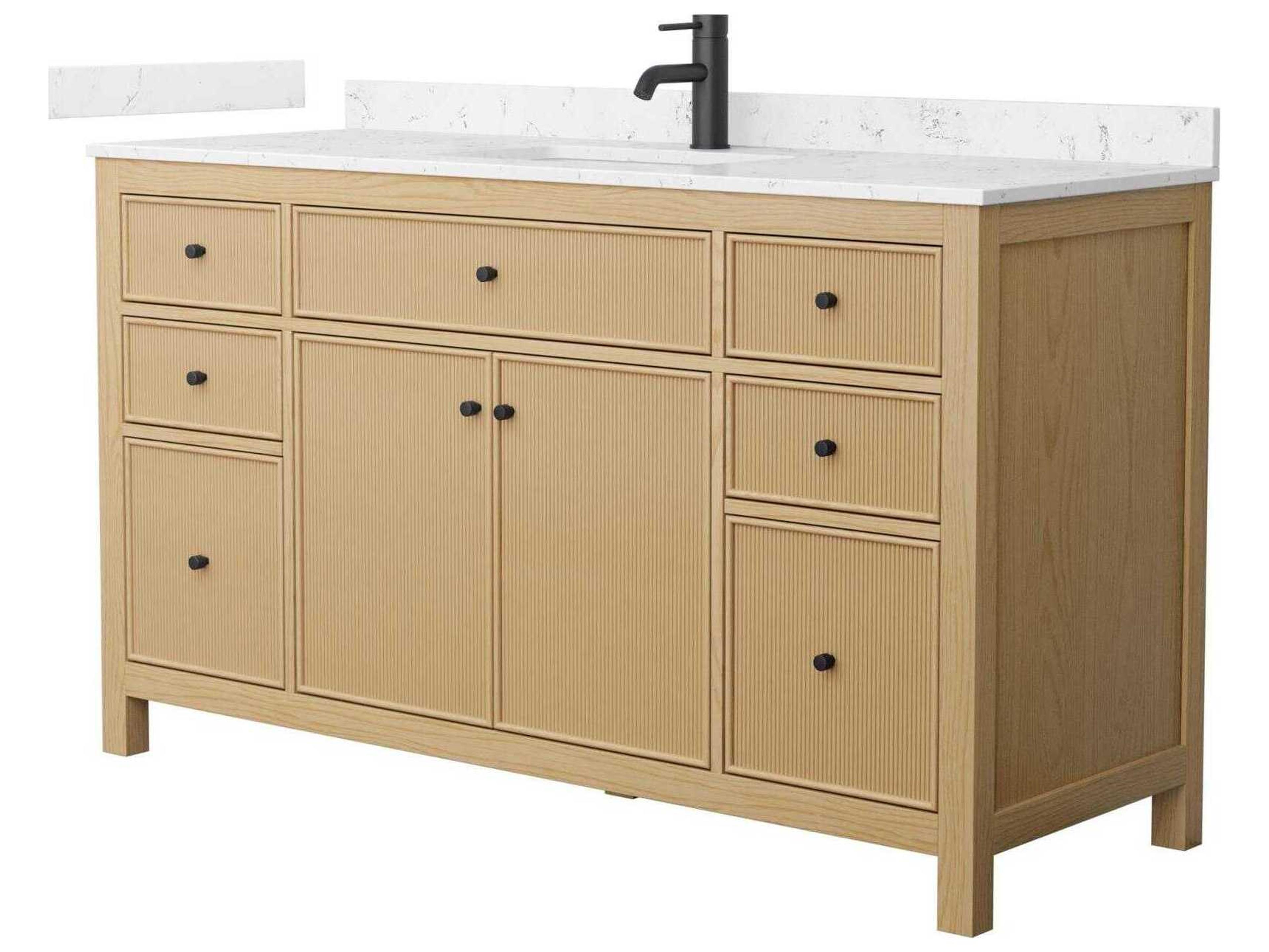 Pendry 60" Tanned Oak Vanity