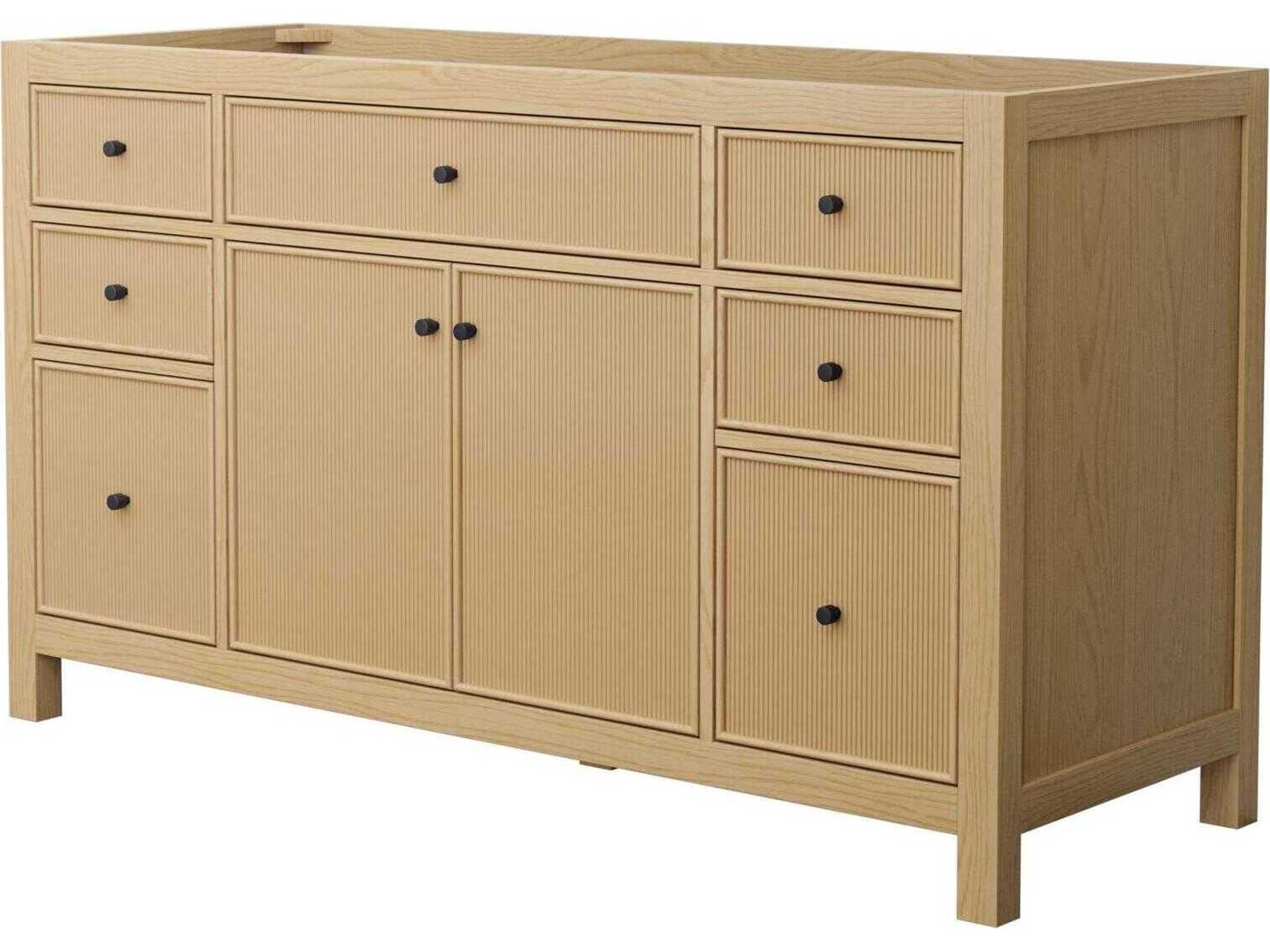 Pendry 59" Tanned Oak Vanity