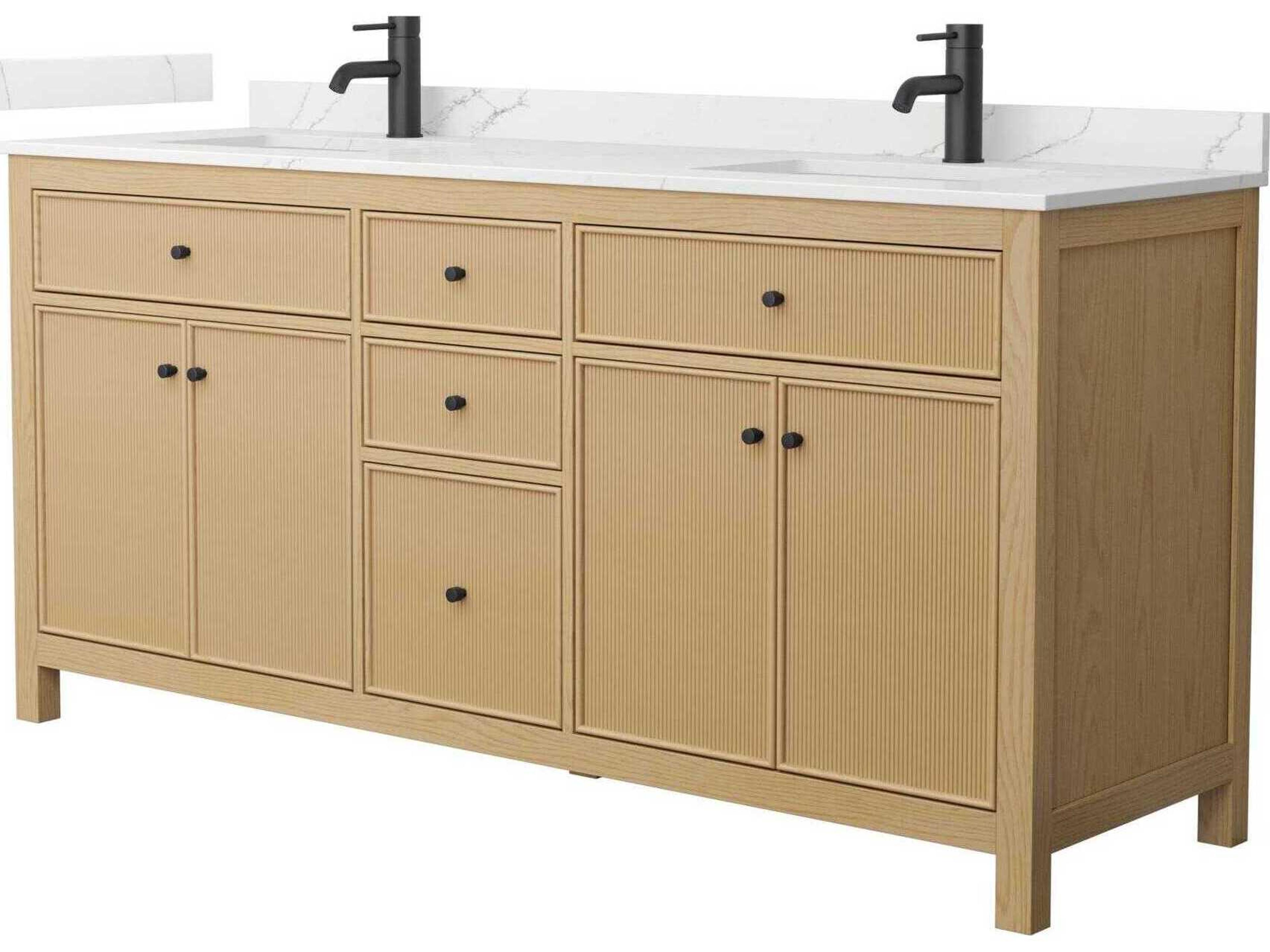 Pendry 72" Tanned Oak Vanity