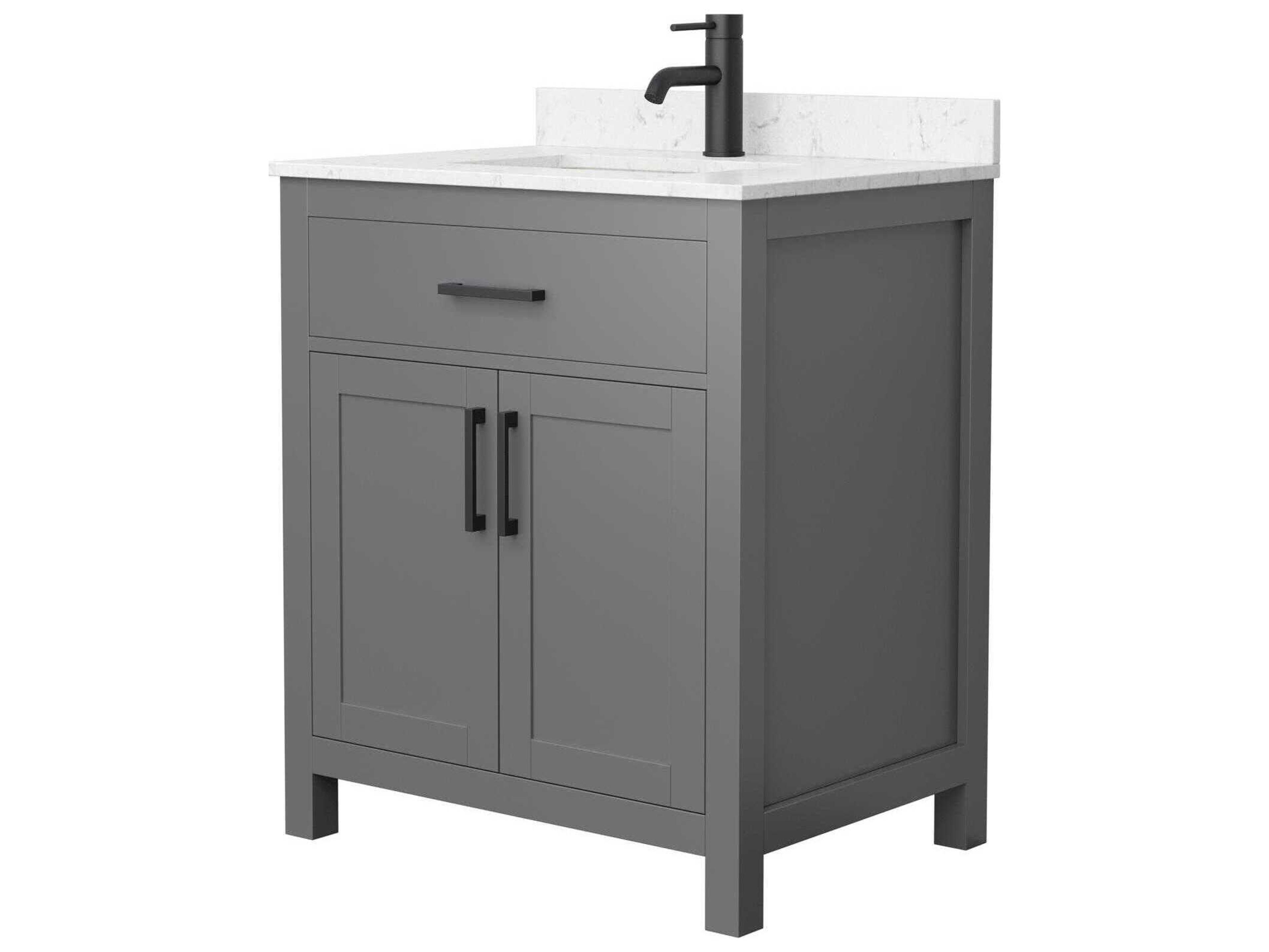 Beckett 30" Dark Gray Vanity