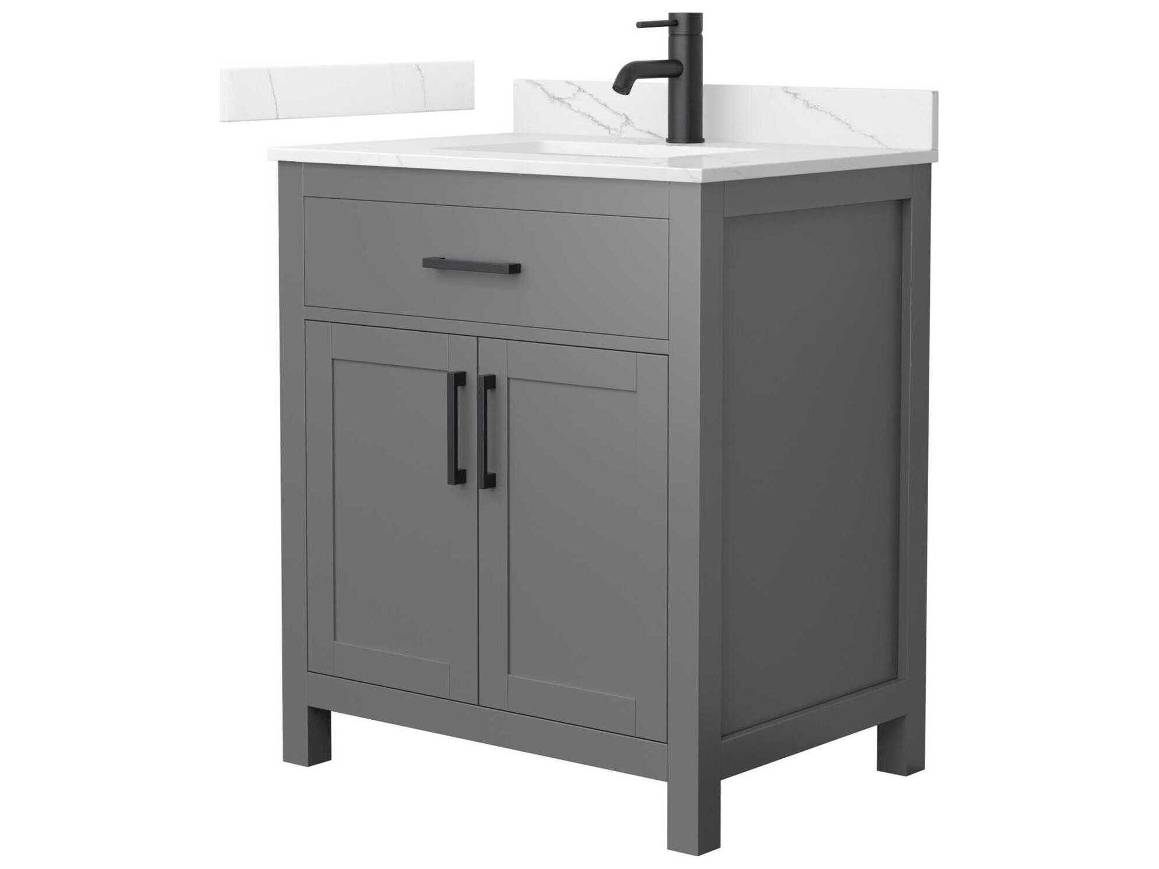 Beckett 30" Dark Gray Vanity