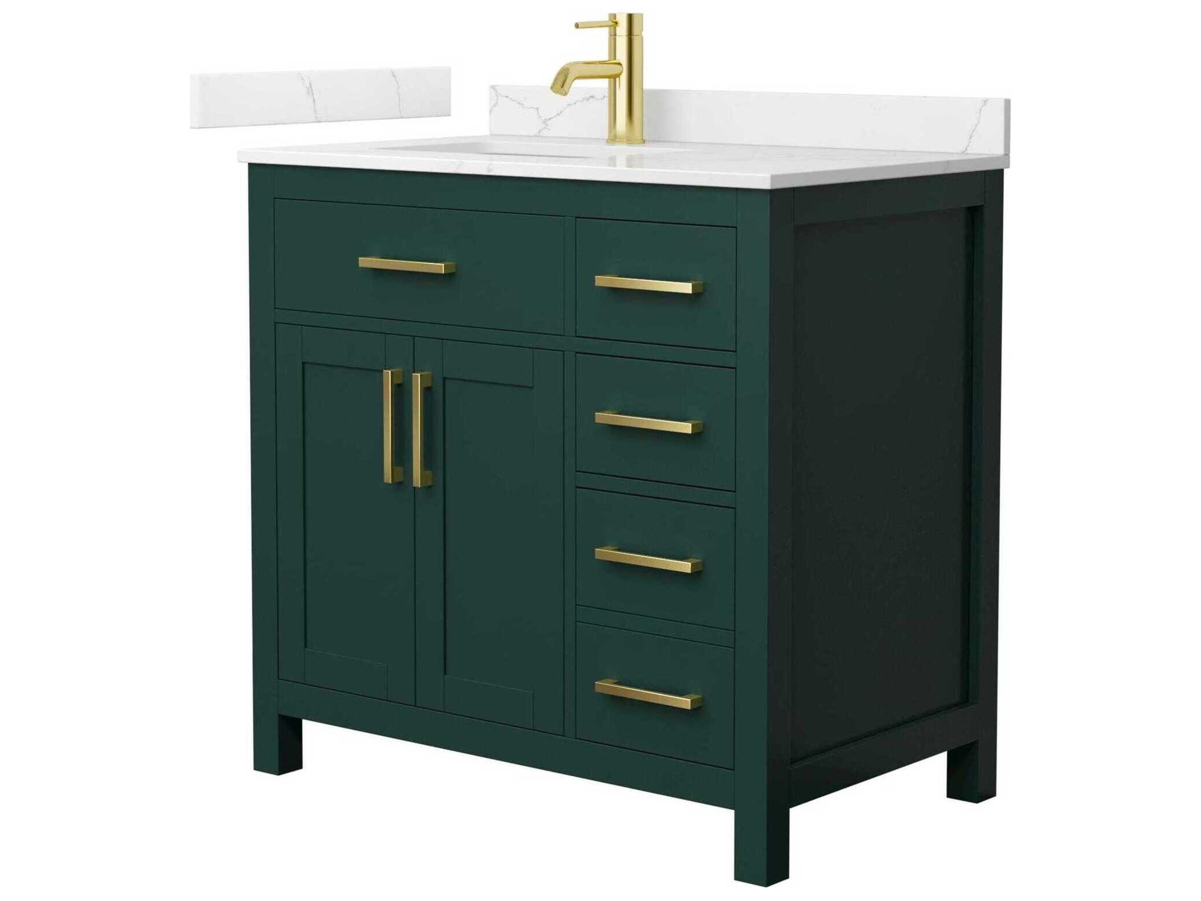 Beckett 36" Green Vanity
