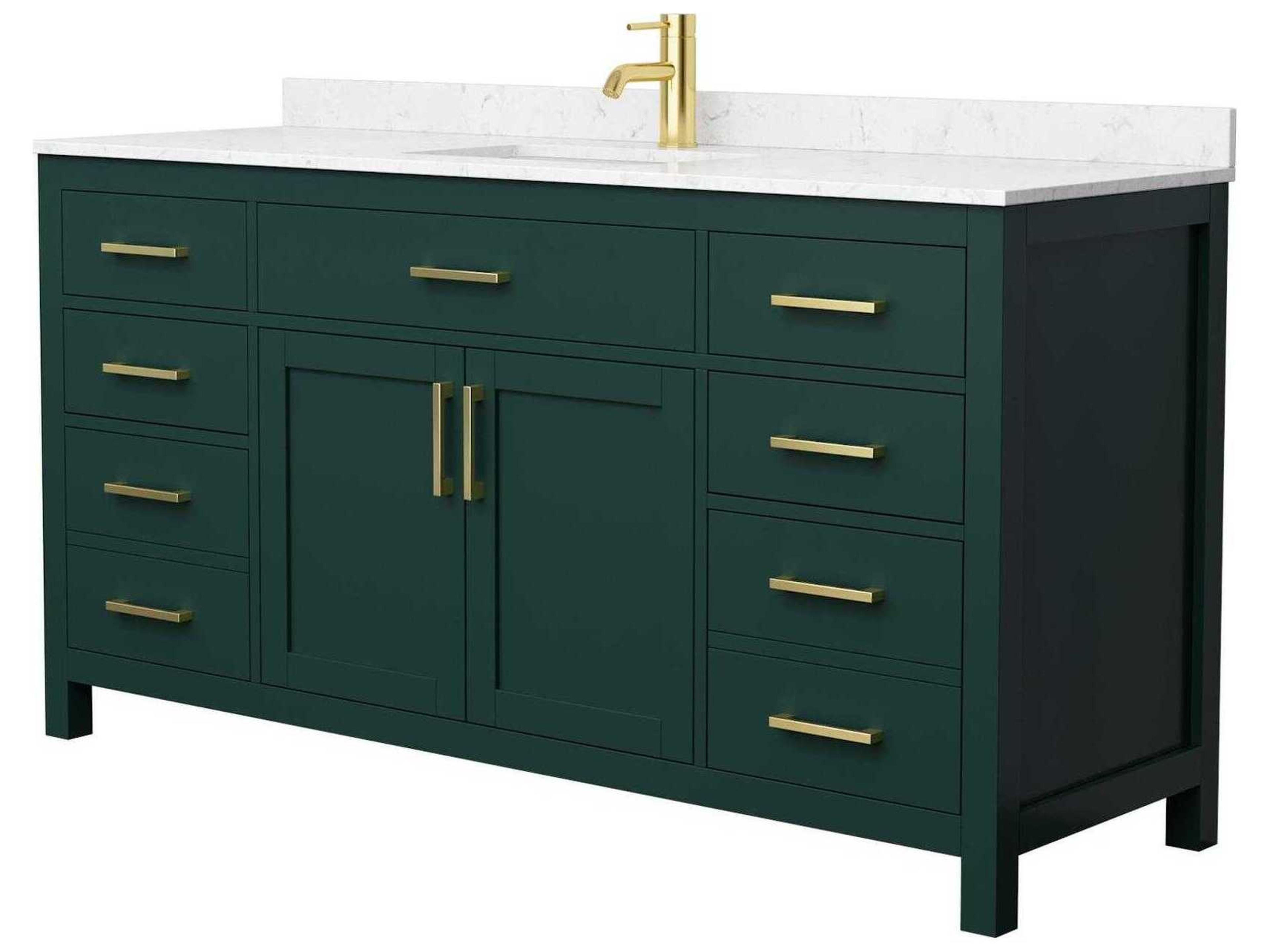 Beckett 66" Green Vanity