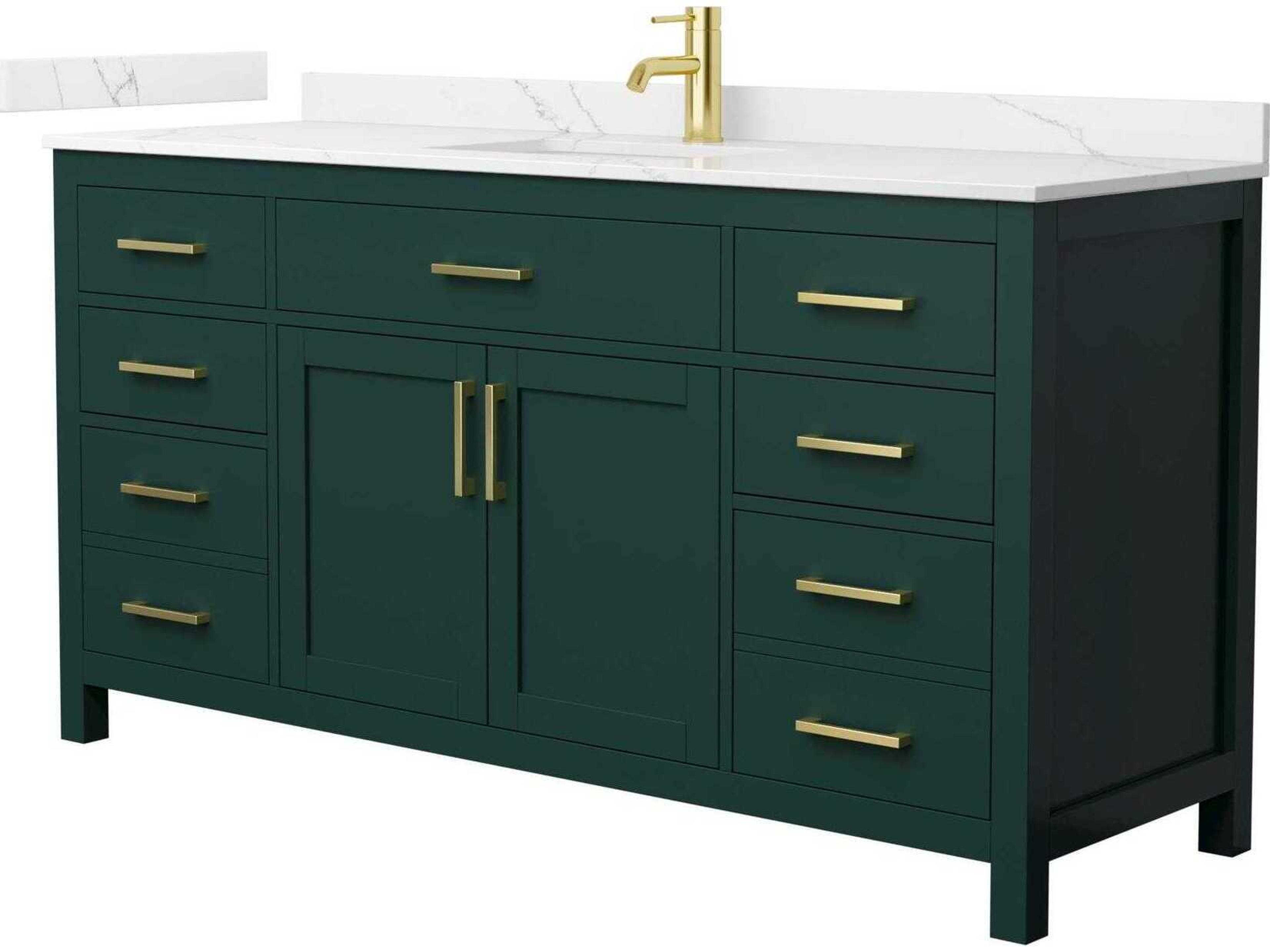 Beckett 66" Green Vanity