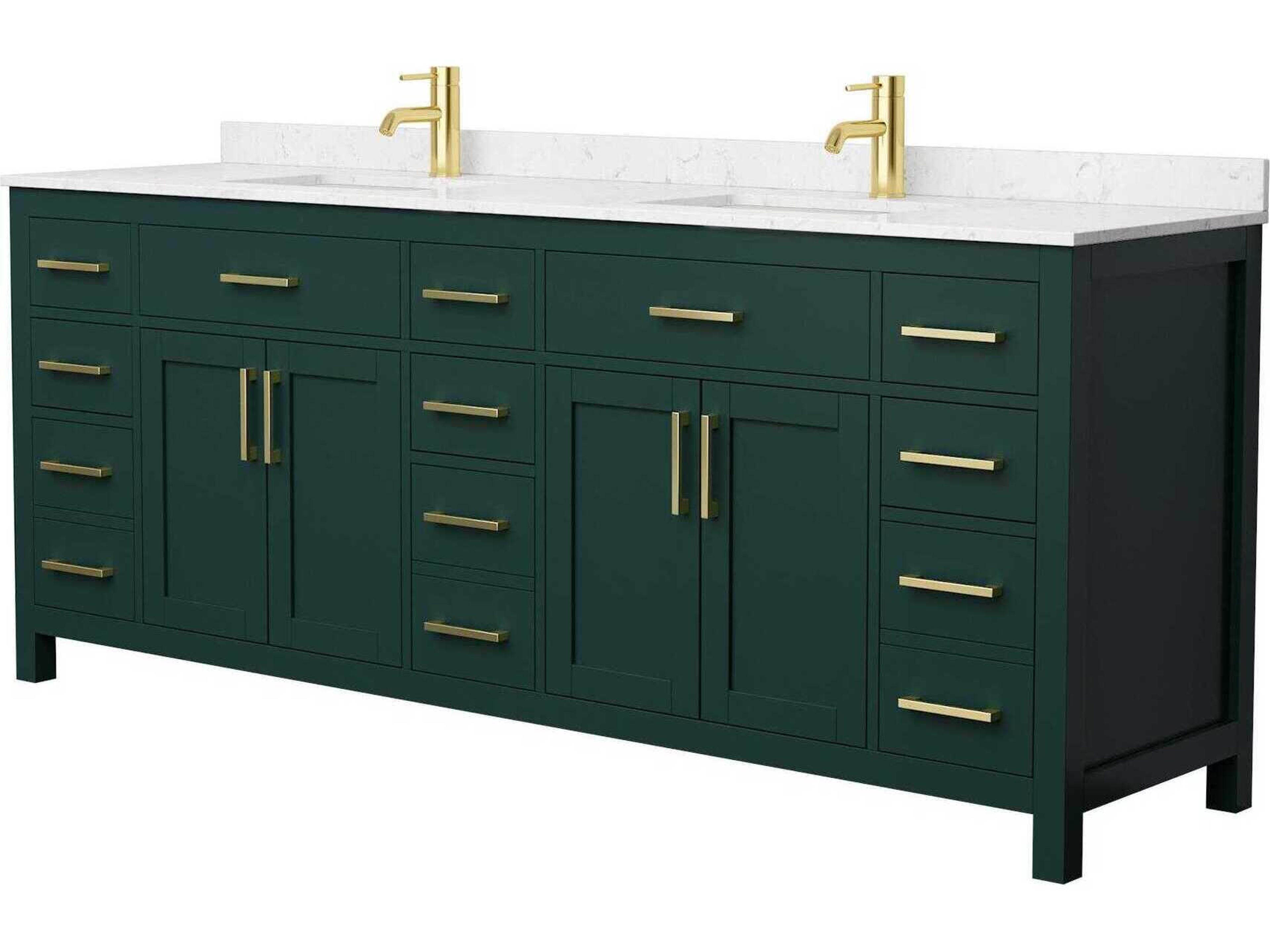 Beckett 84" Green Vanity