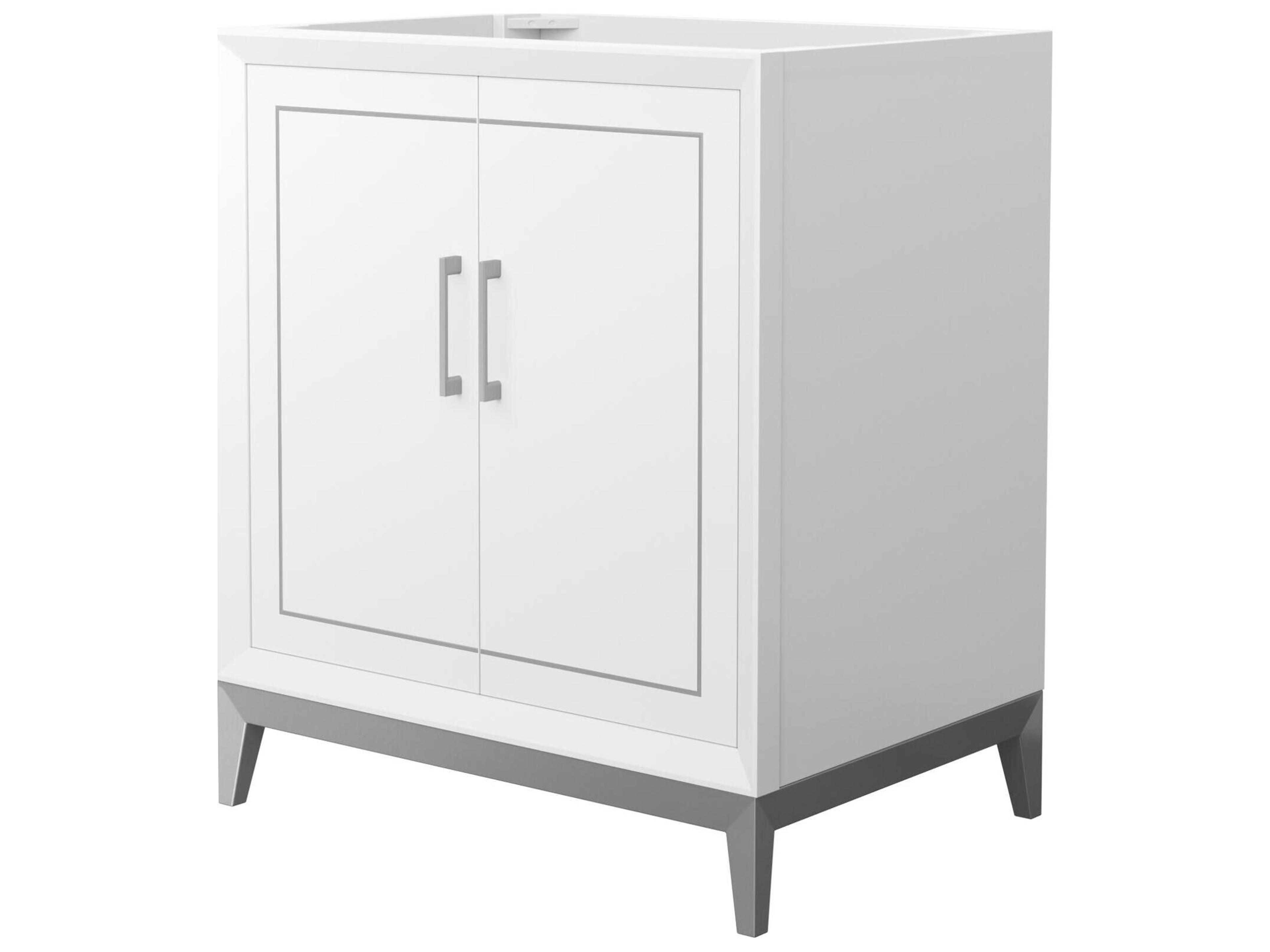 Wyndham Collection Marlena 29" White Vanity
