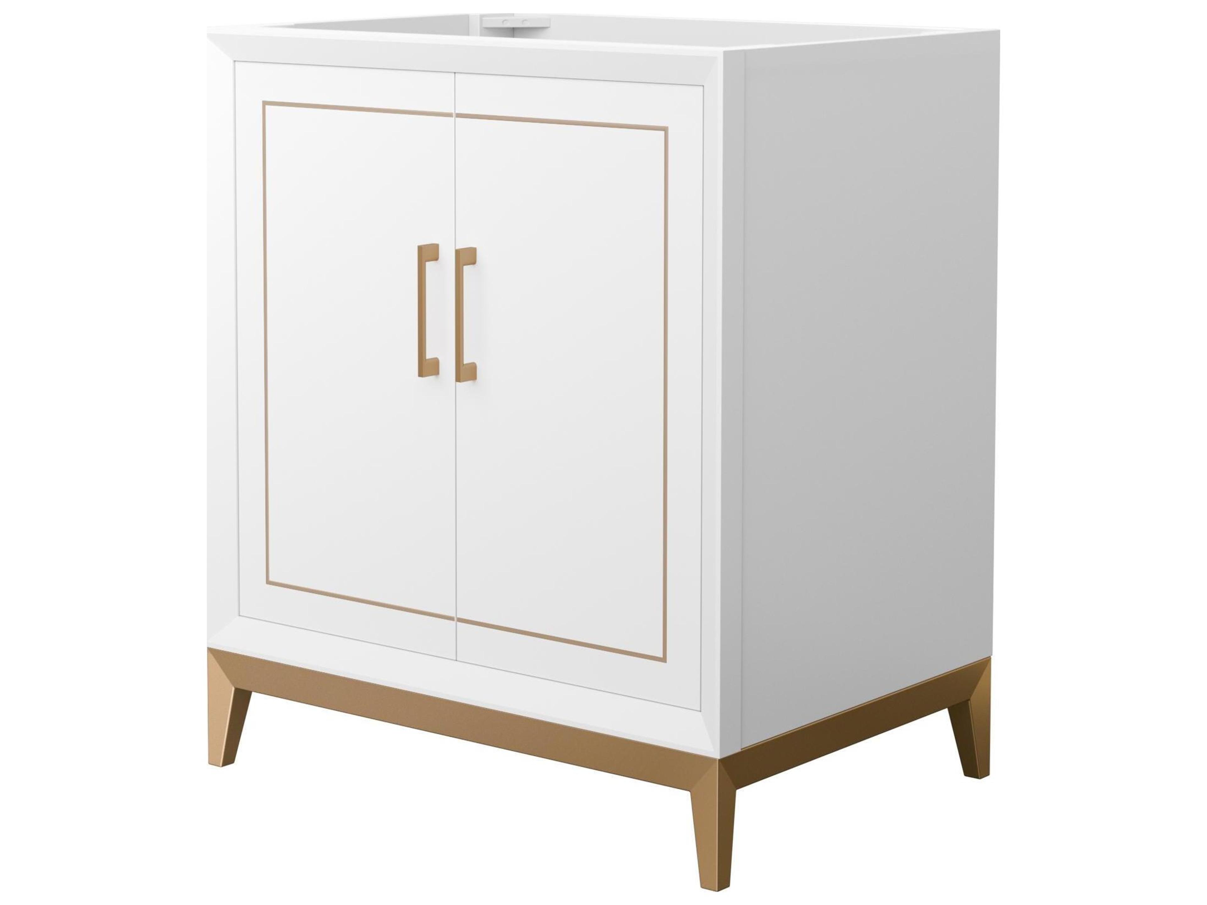 Wyndham Collection Marlena 29" White Vanity