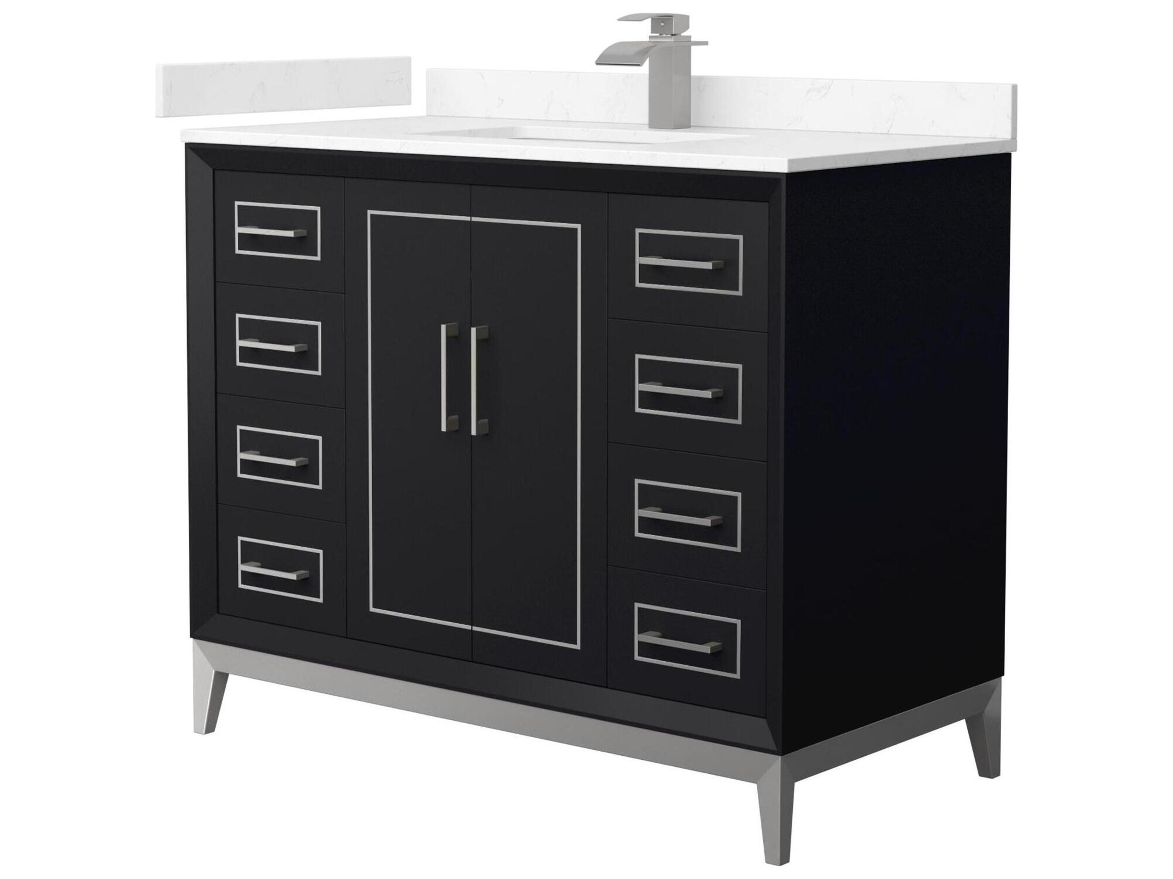 Marlena 42" Black Vanity