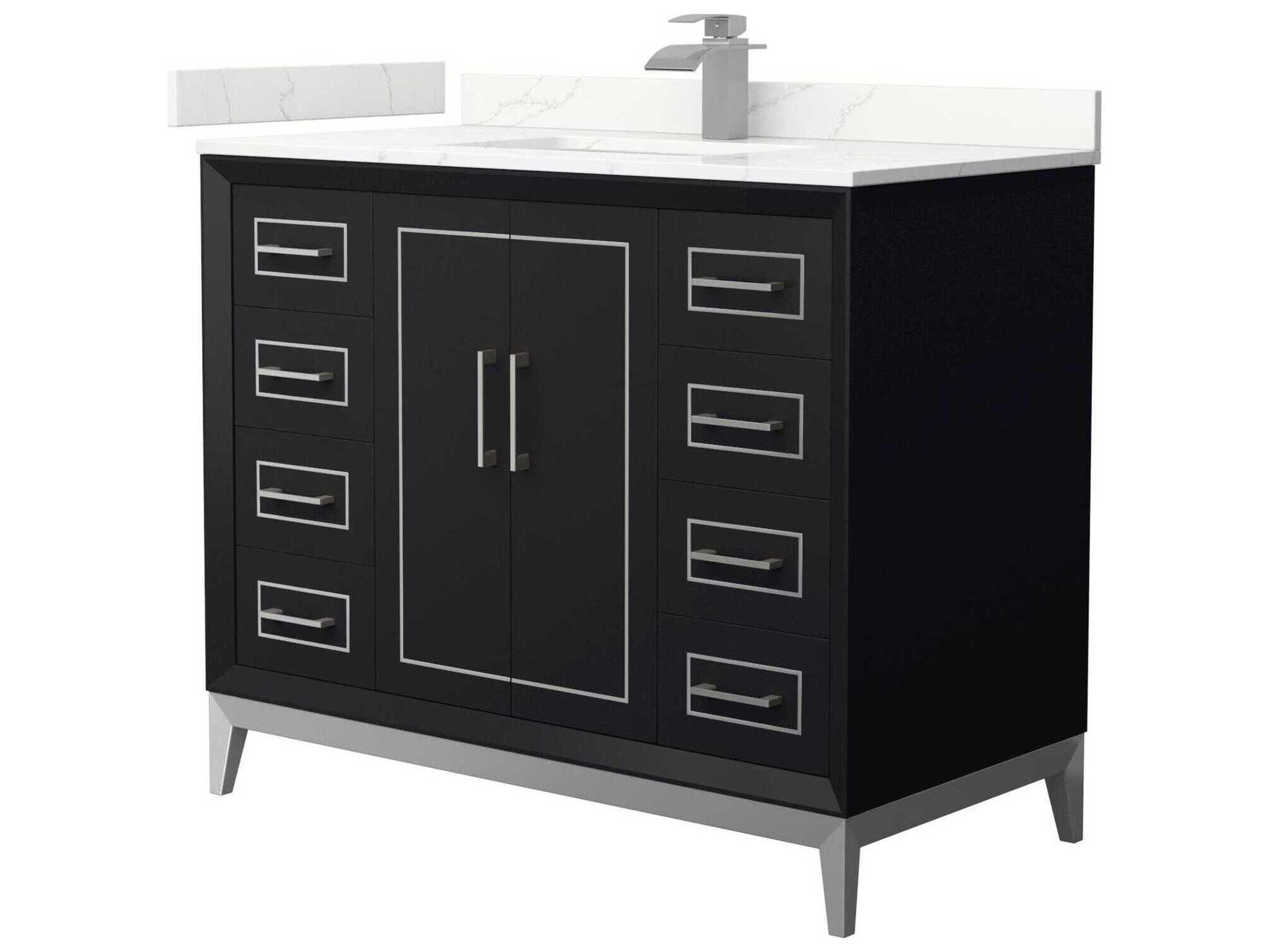 Marlena 42" Black Vanity