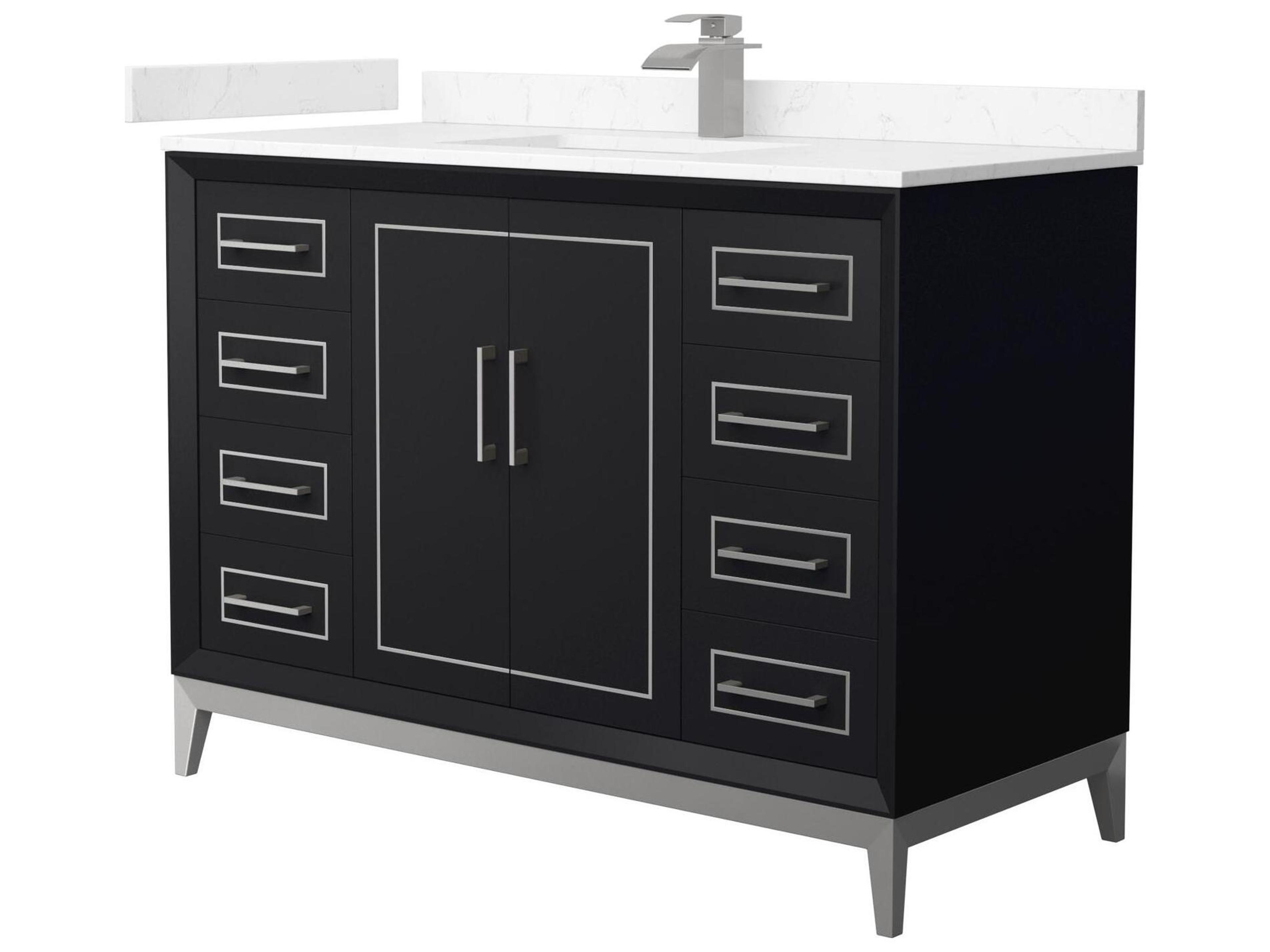 Marlena 48" Black Vanity