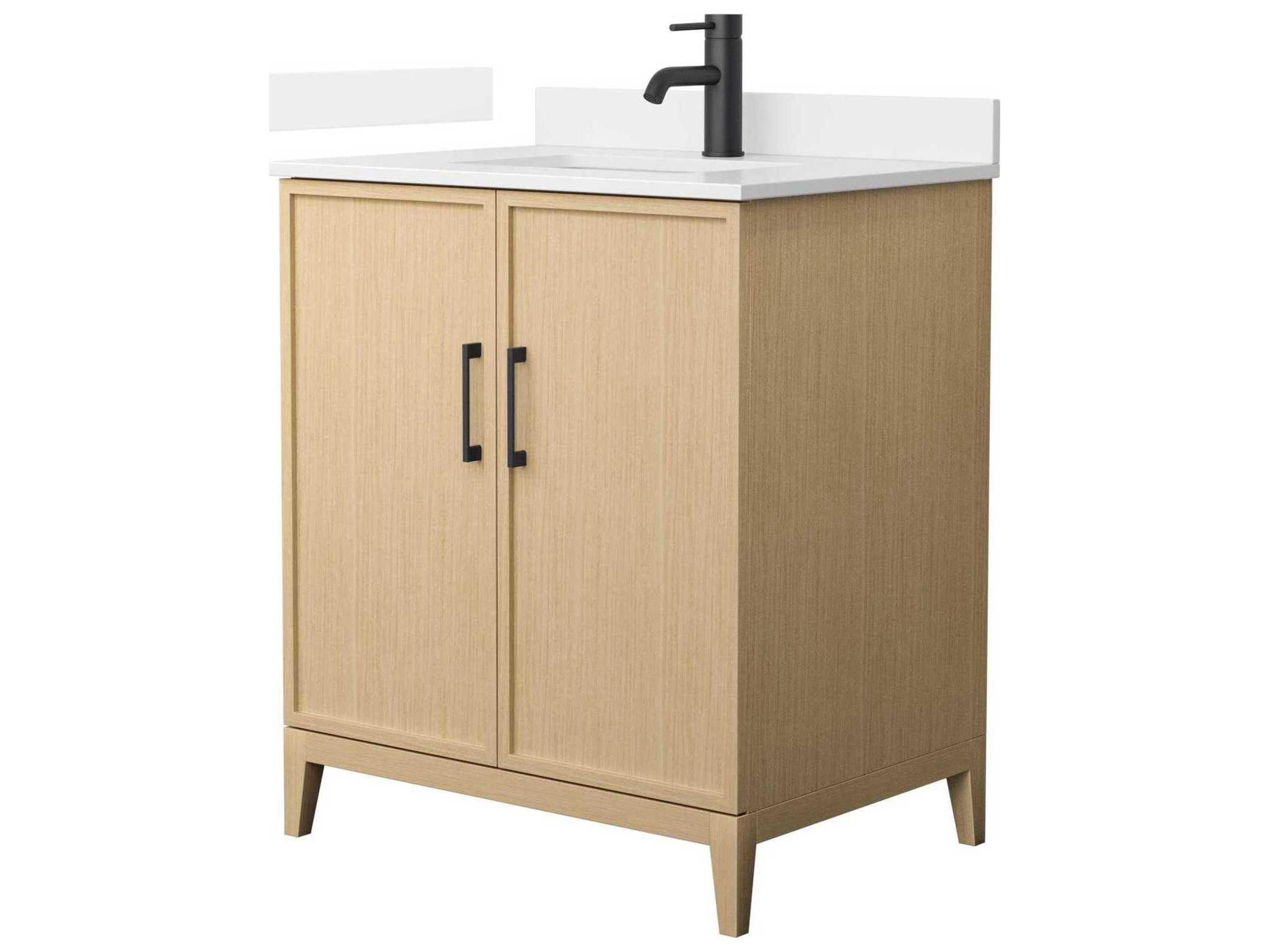 Wyndham Collection Elan 30" White Vanity
