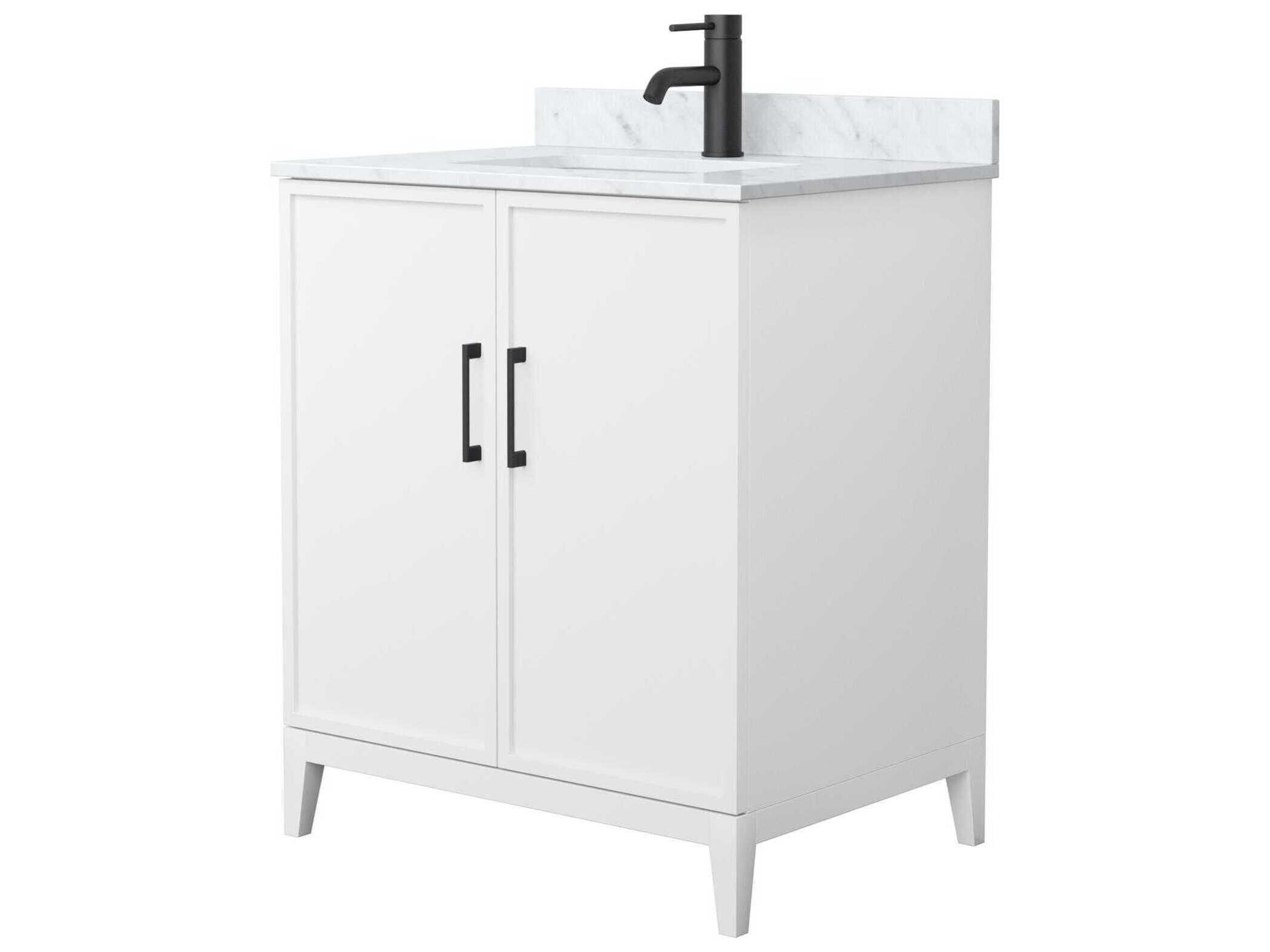 Wyndham Collection Elan 30" White Vanity