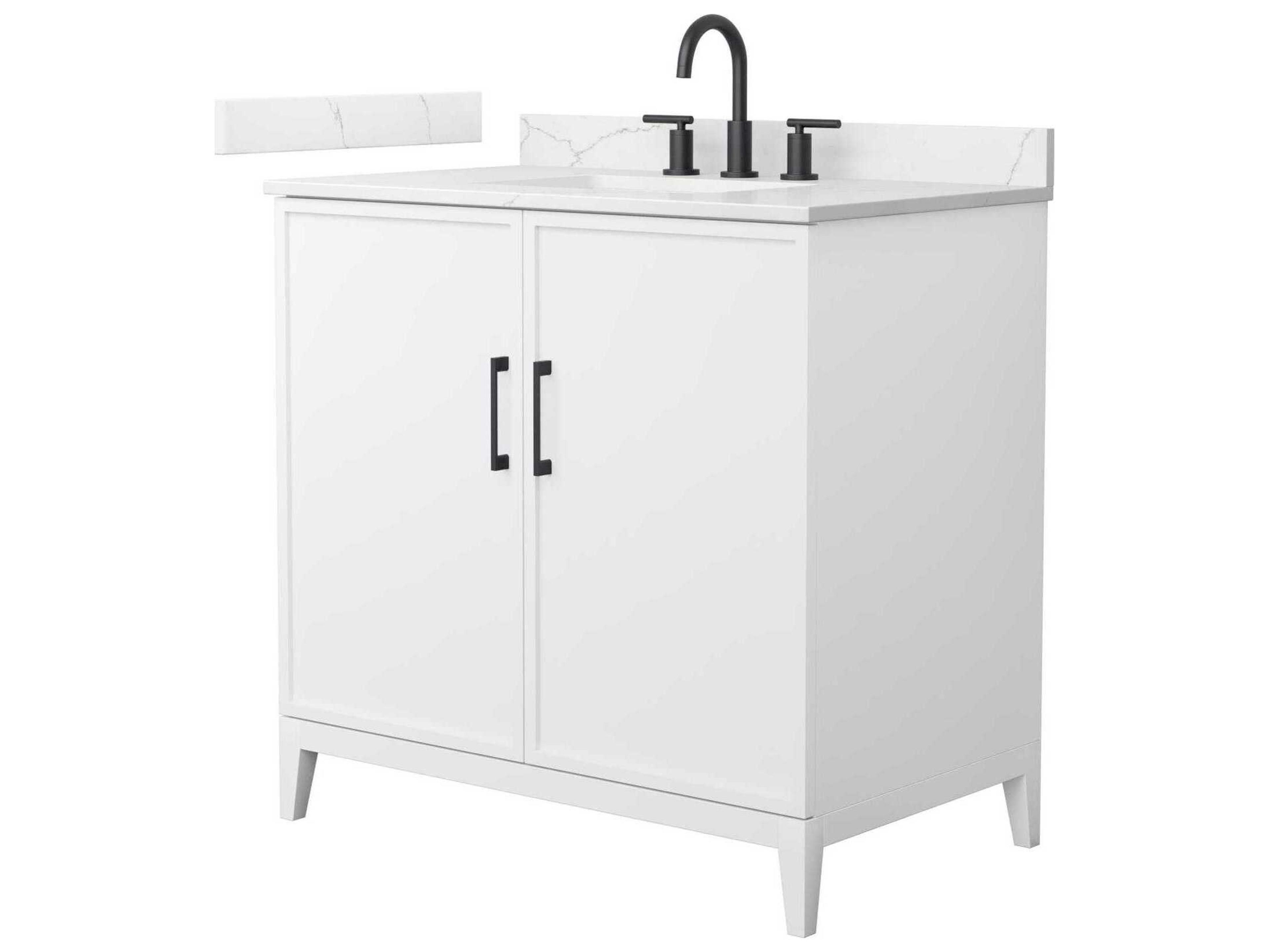 Wyndham Collection Elan 36" White Vanity